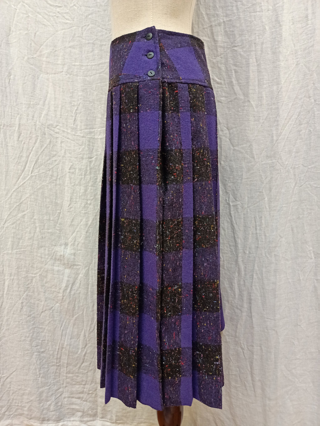 Vintage Caravelle Pleated Skirt