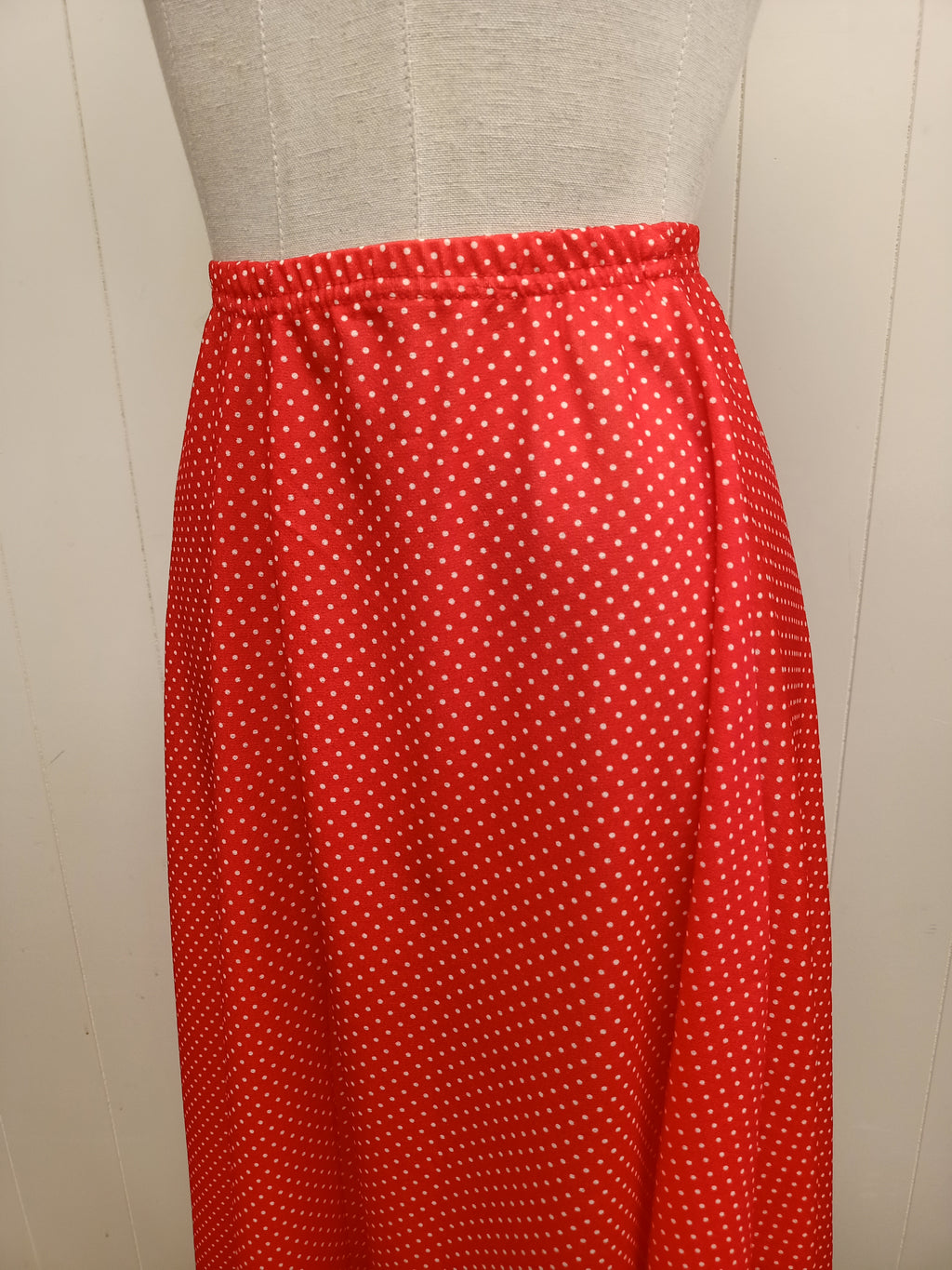 Vintage Red Polka Dot Skirt