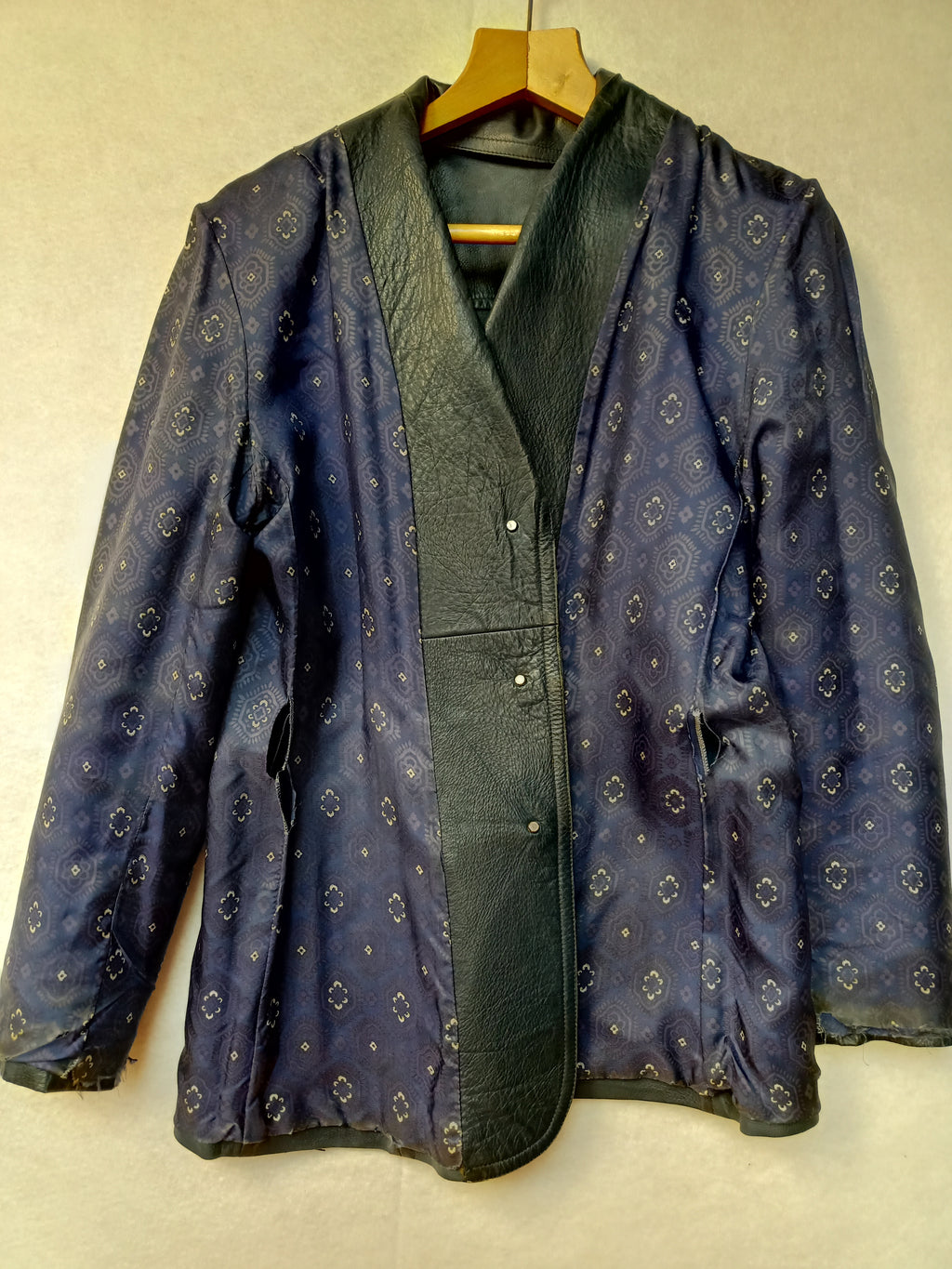 Vintage Leather Blazer