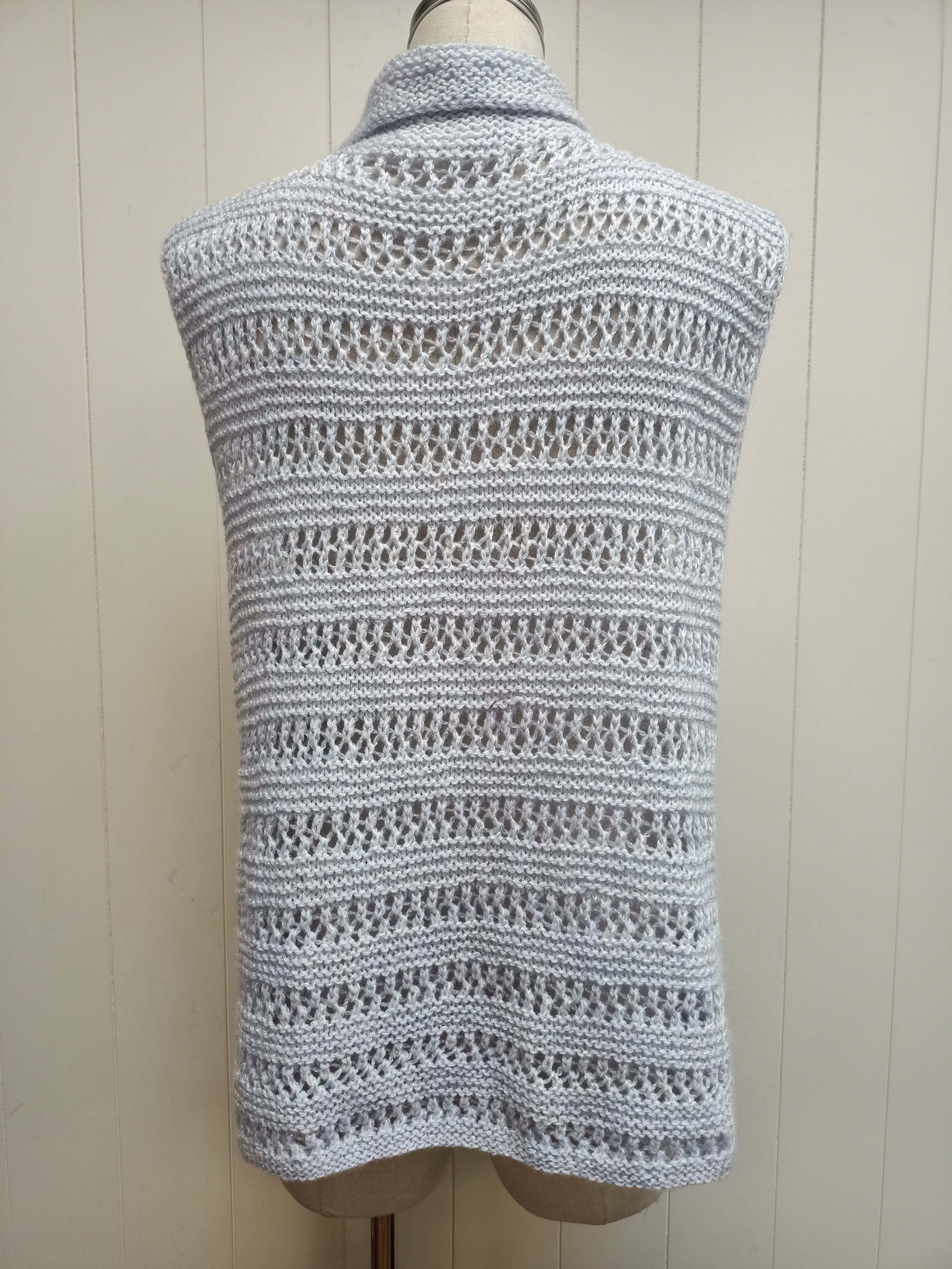 Vintage Pastel Knit Vest