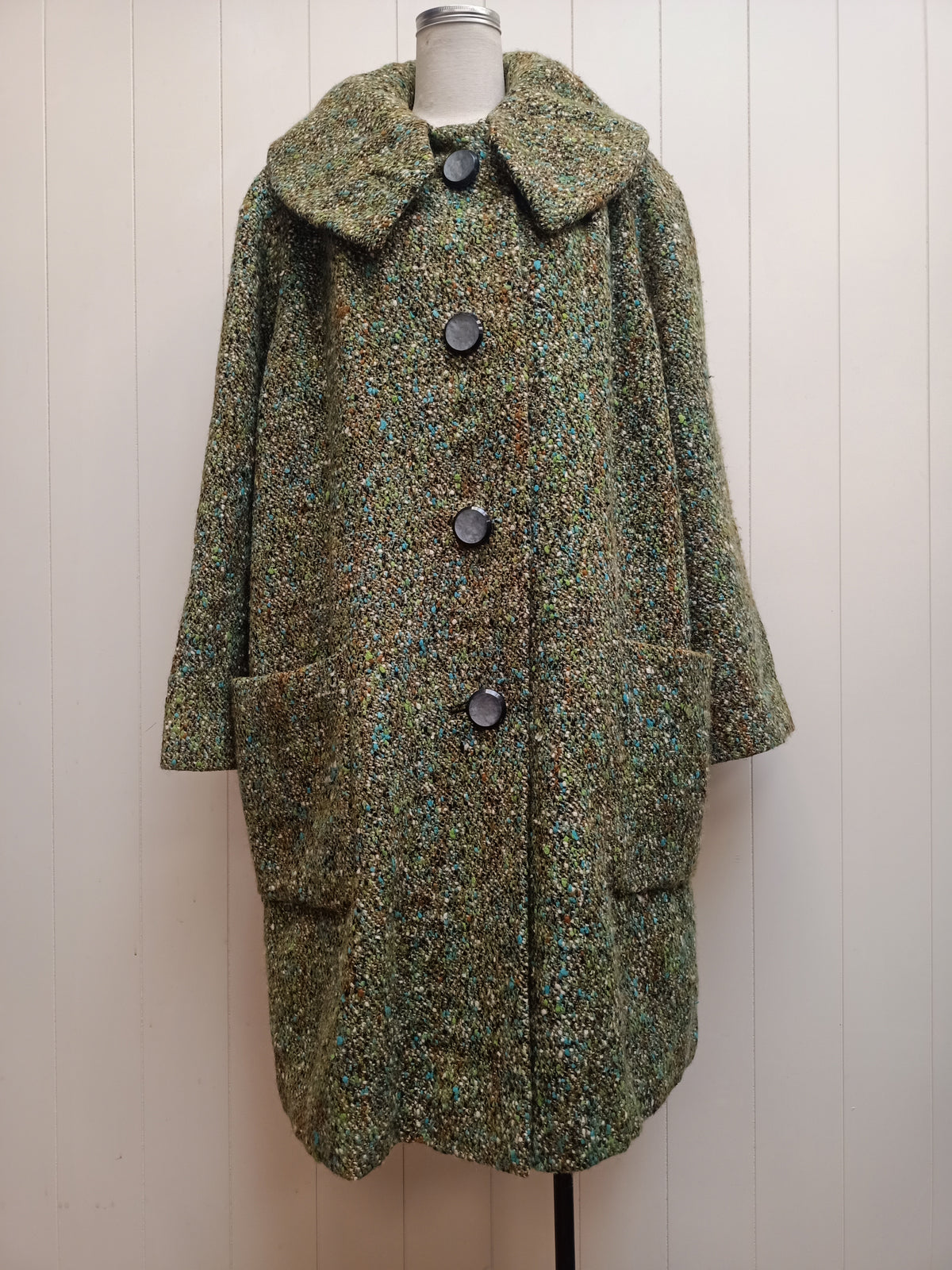Vintage Balmoral Clothes Coat & Skirt Tweed Co-Ord Set