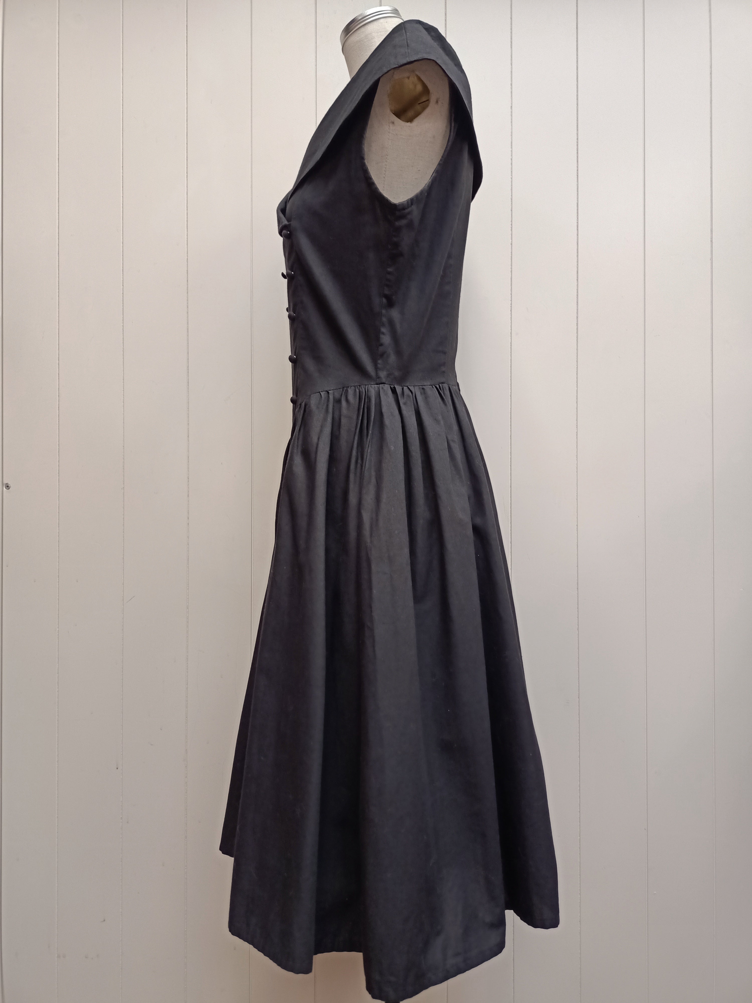 Vintage Lagenes Black Dress