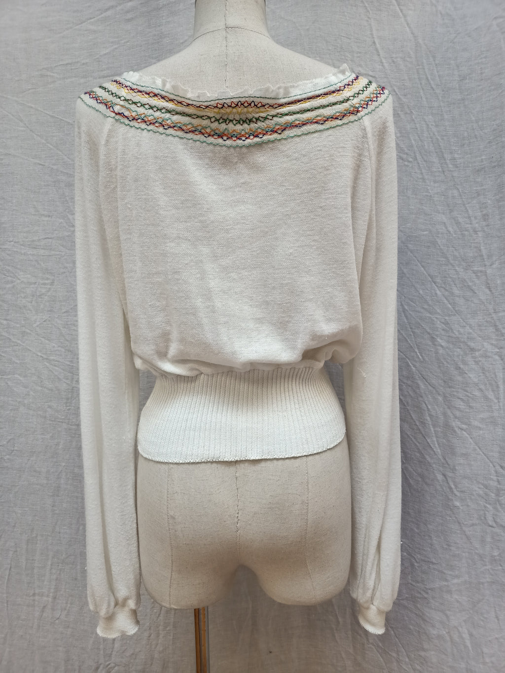 Vintage Black Jack Peasant Shirt