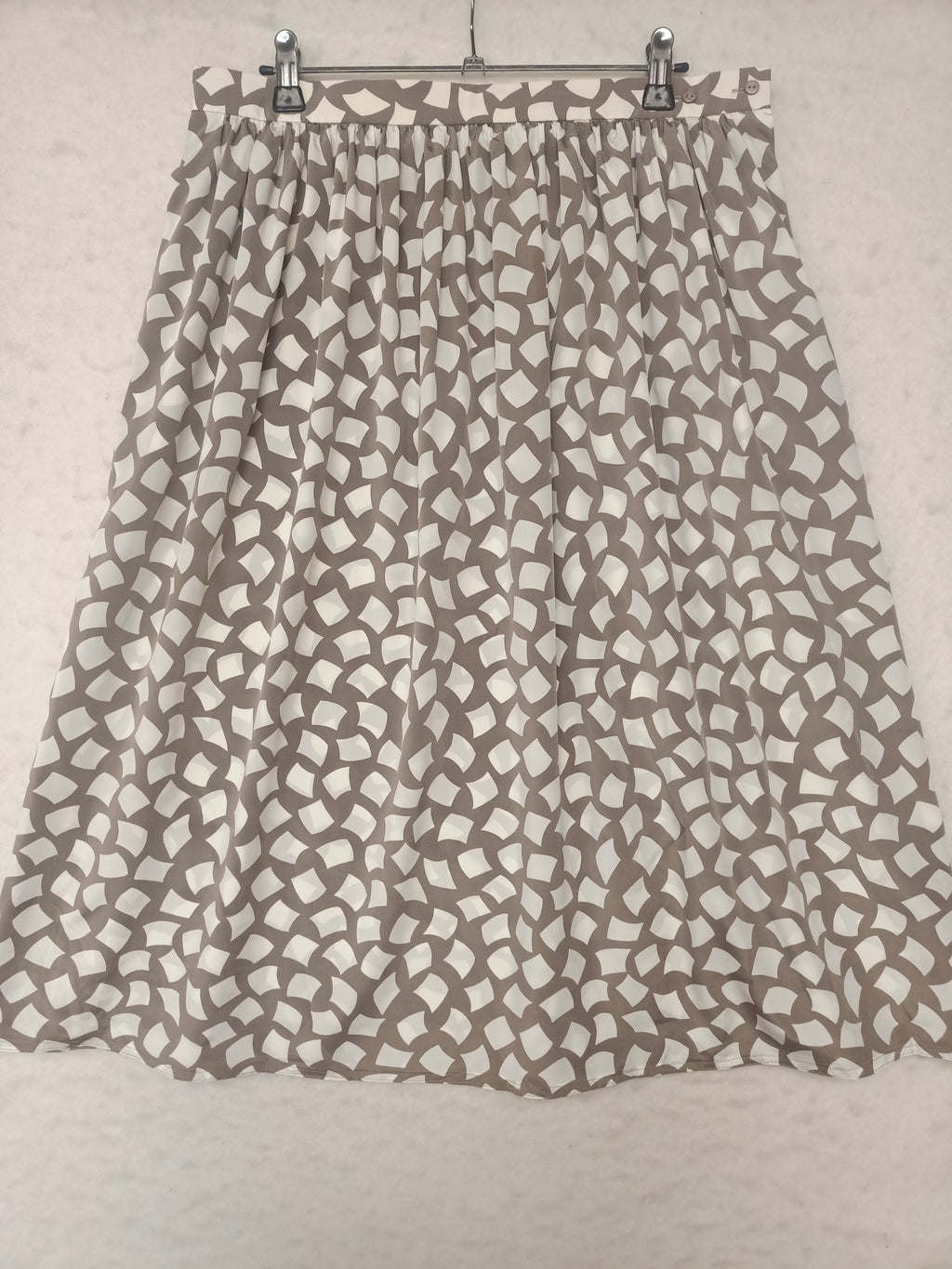 Retro Planet Abstract Square Skirt