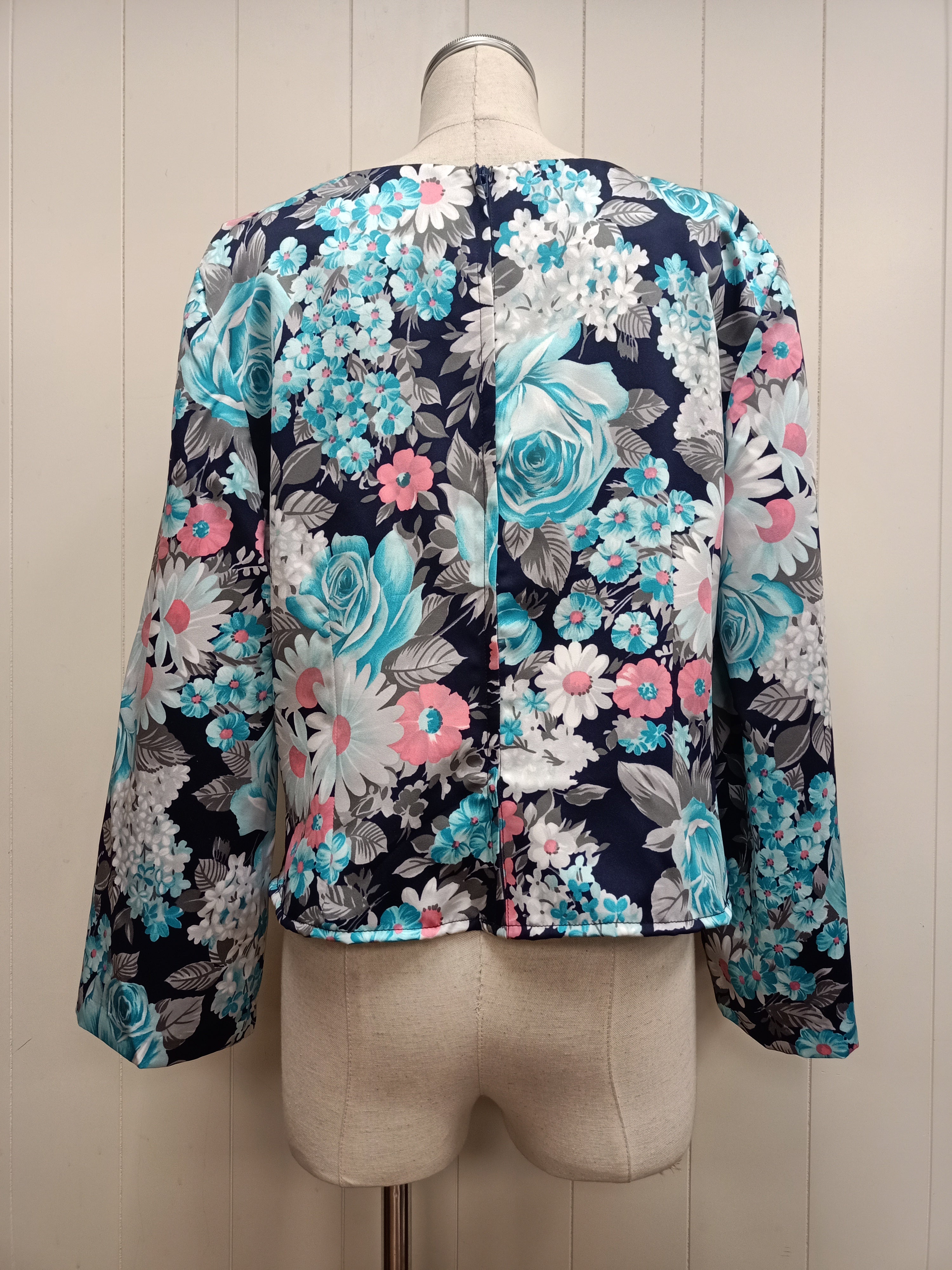 Vintage A Cheryl Garment Floral Shirt
