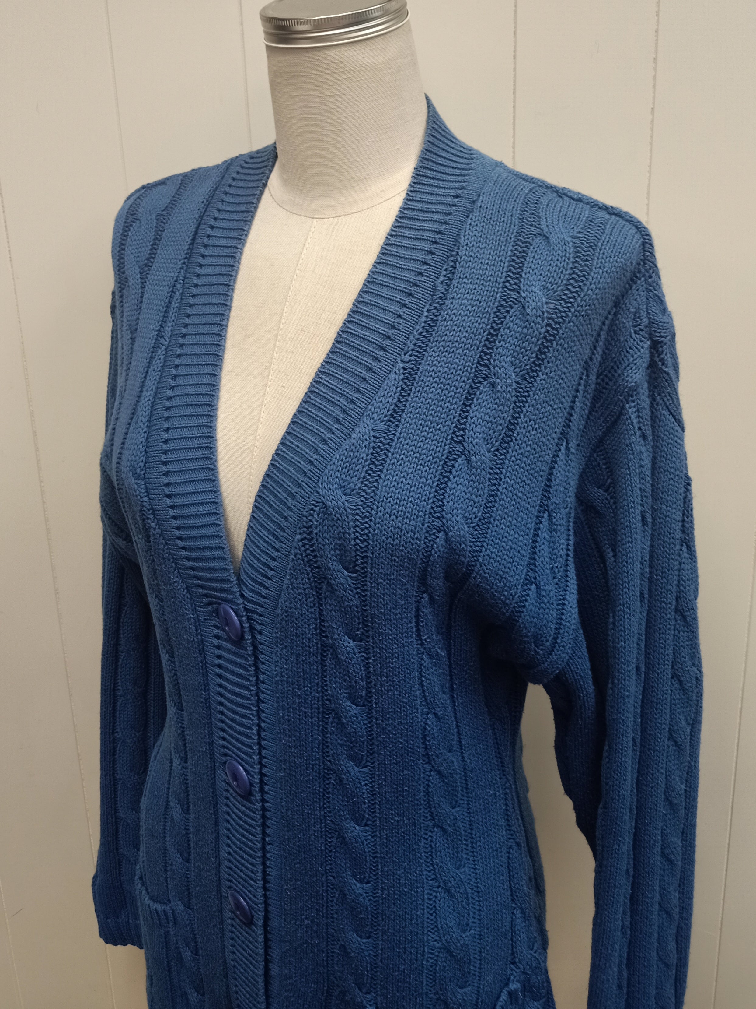 Vintage Cable Knit Cardigan