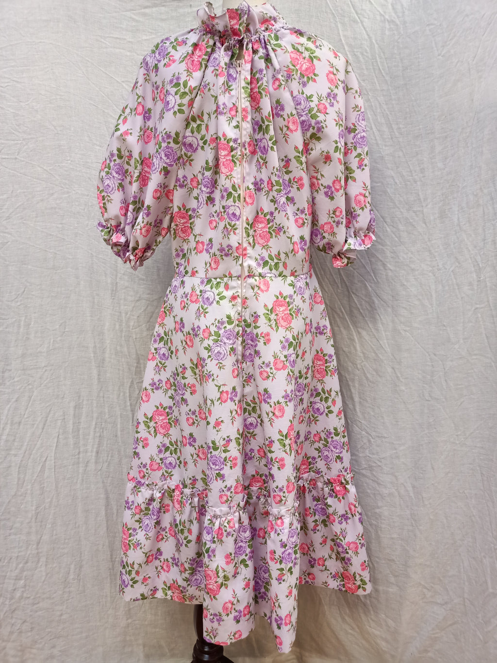 Vintage Peasant Blouse Dress