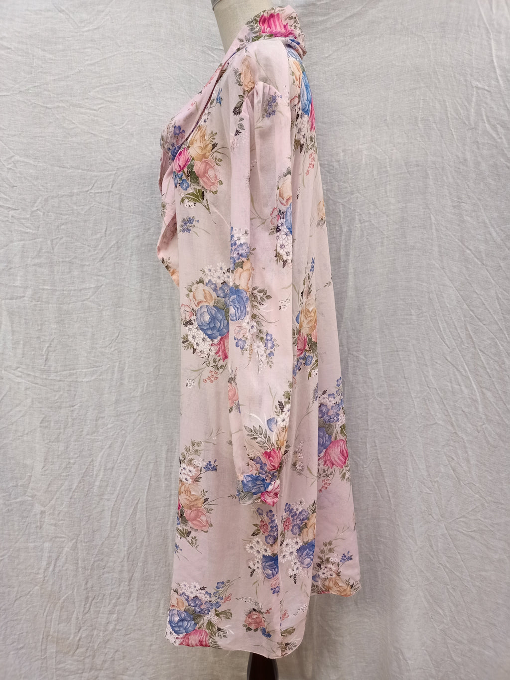 Floral Cotton Voile Dress