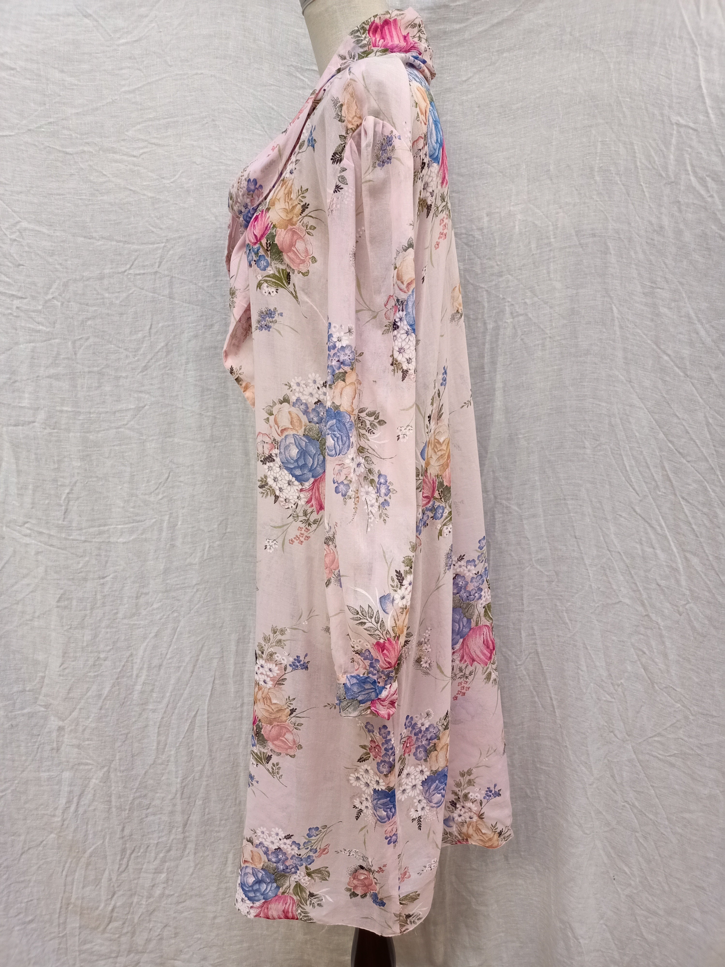 Floral Cotton Voile Dress