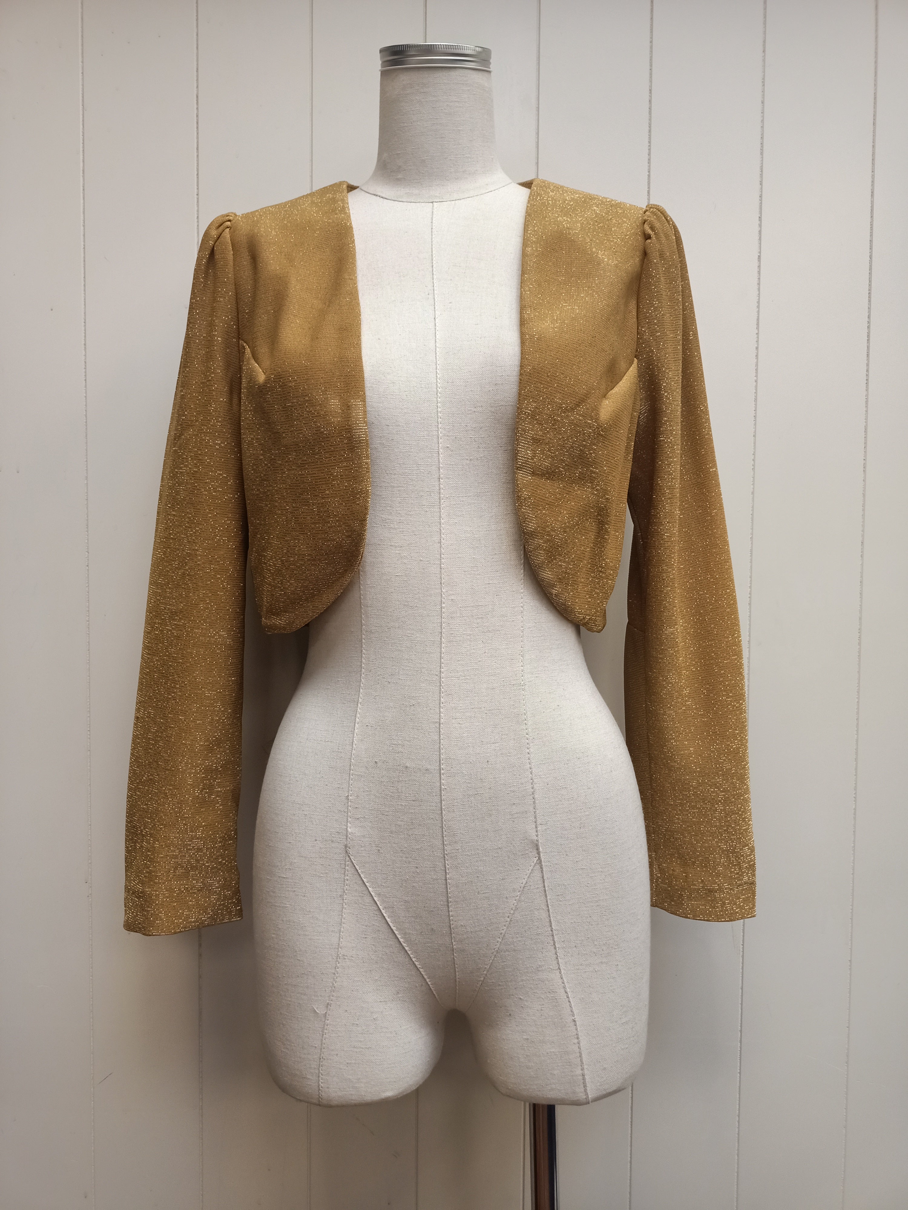 Vintage London Leygil Gold Bolero