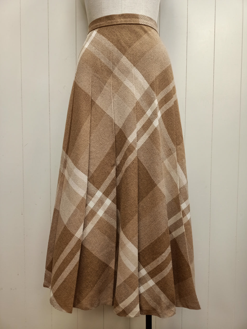 Vintage Wyndham Plaid Skirt