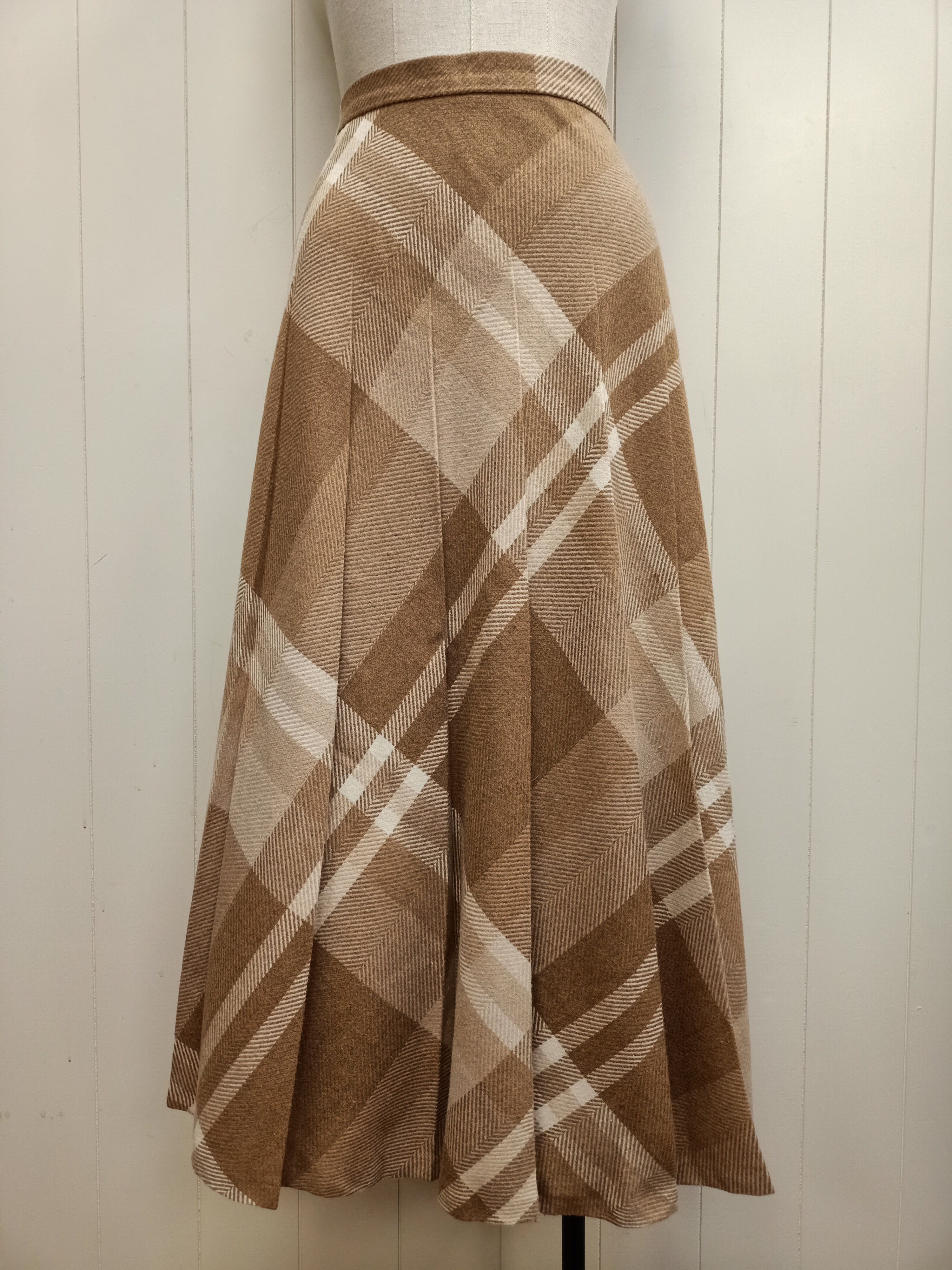 Vintage Wyndham Plaid Skirt