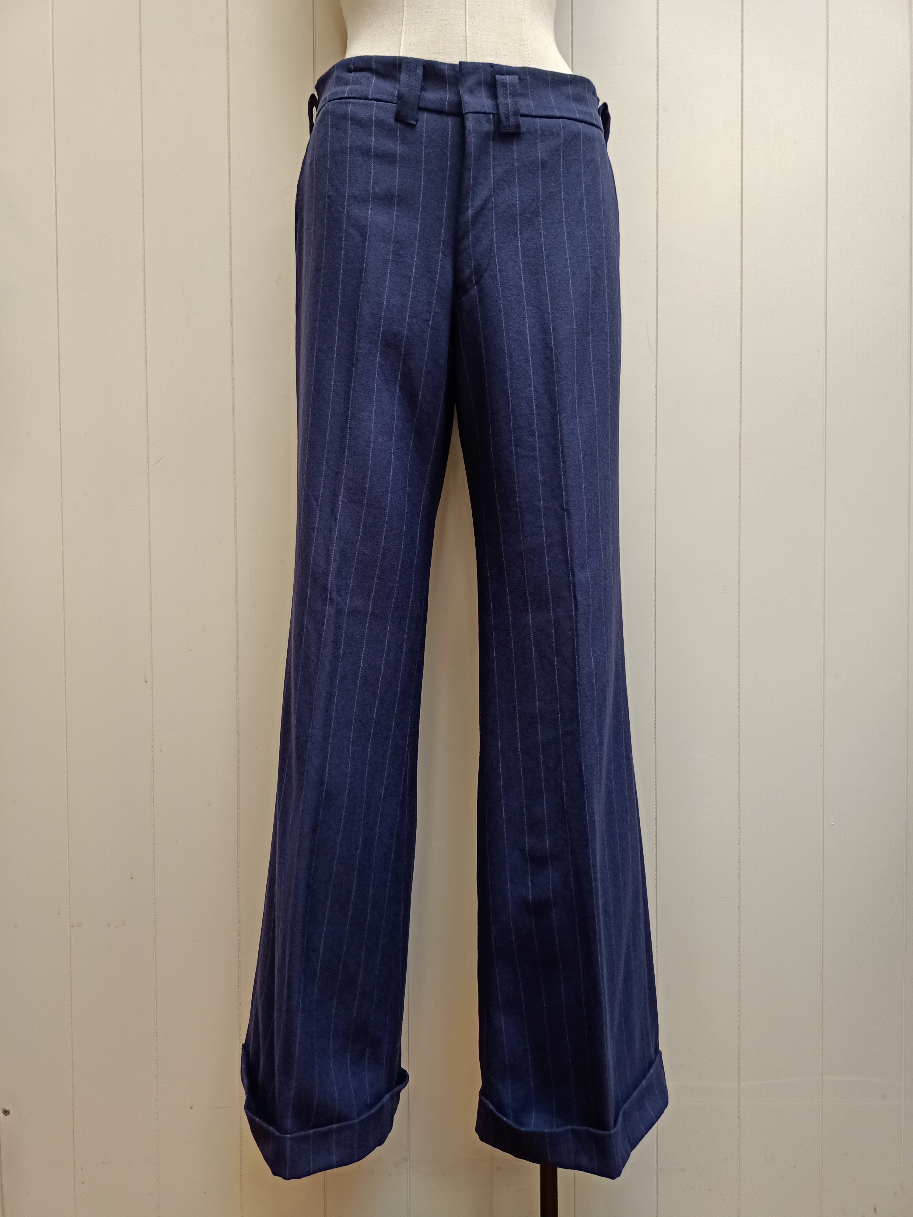 Vintage Mens Don Marcus Pinstripe Pants