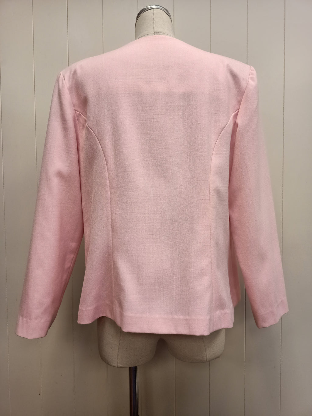 Vintage Pastel Pink Scallop Jacket