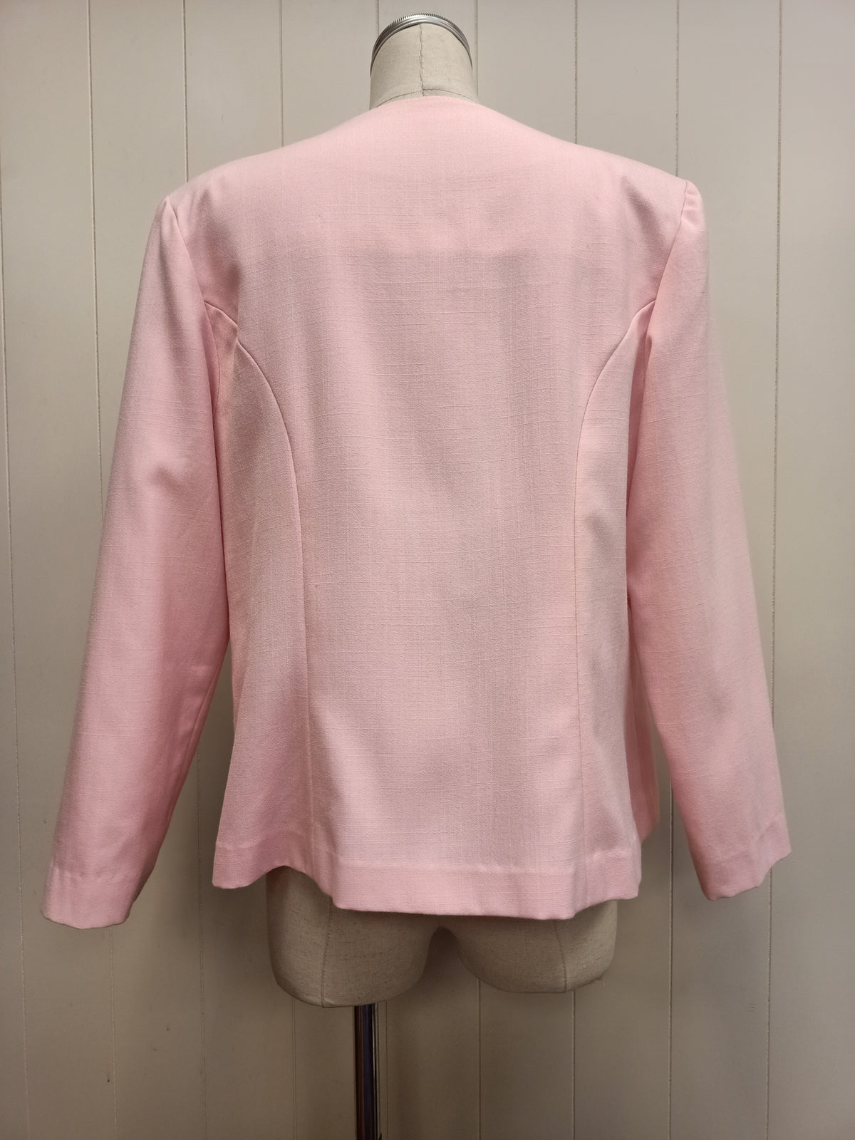 Vintage Pastel Pink Scallop Jacket
