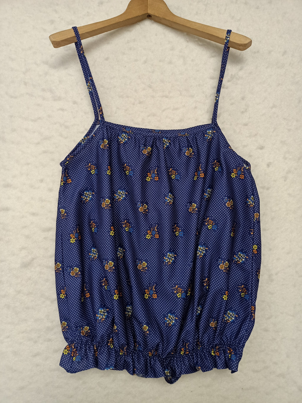 Vintage Bubble Hem Shirt