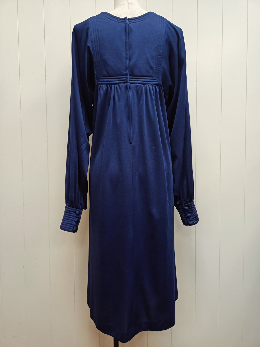 Vintage Deltex Fashion Navy Dress
