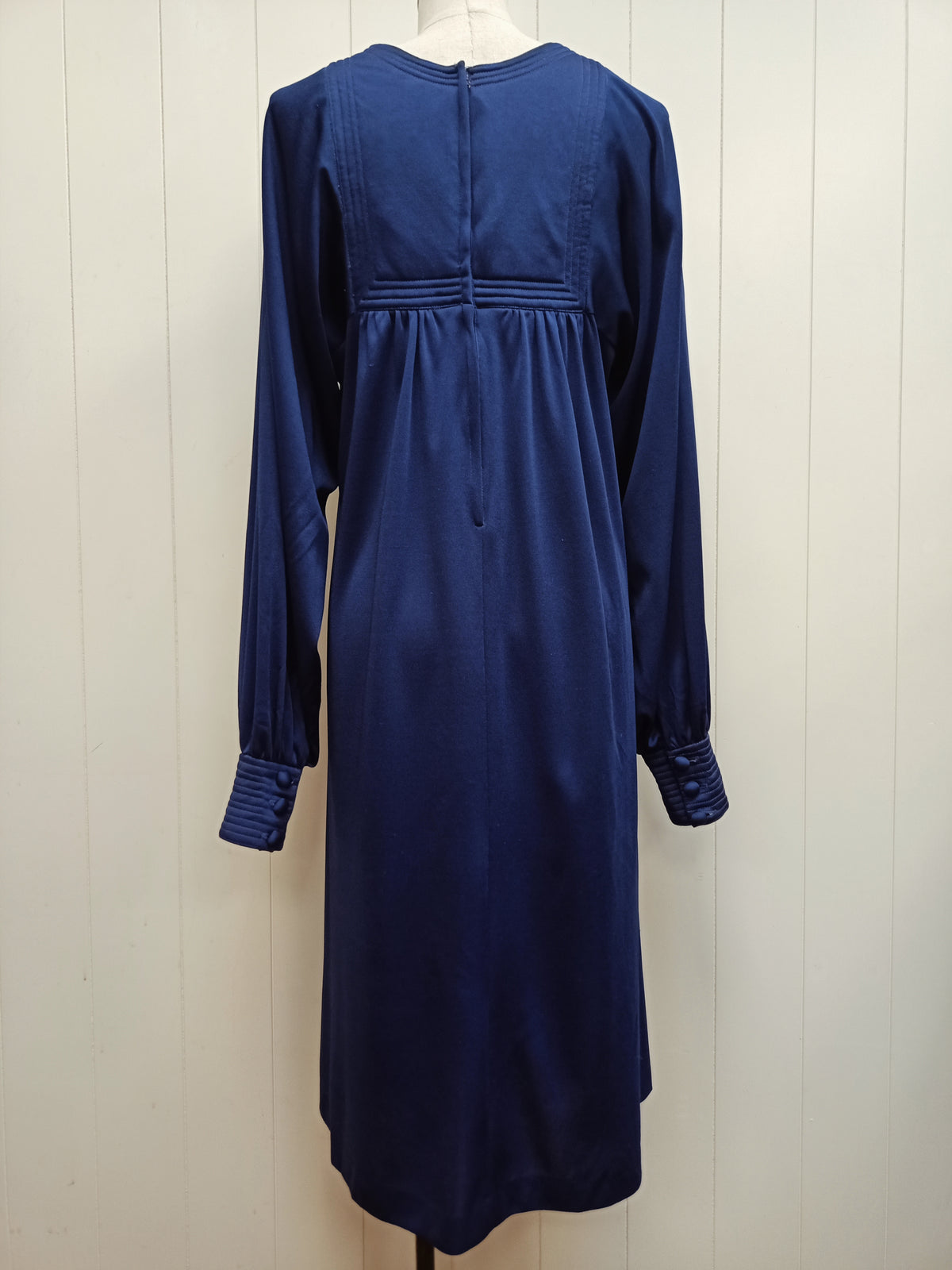 Vintage Deltex Fashion Navy Dress
