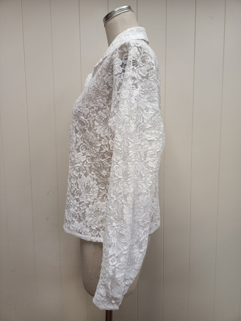 Vintage White Lace Shirt