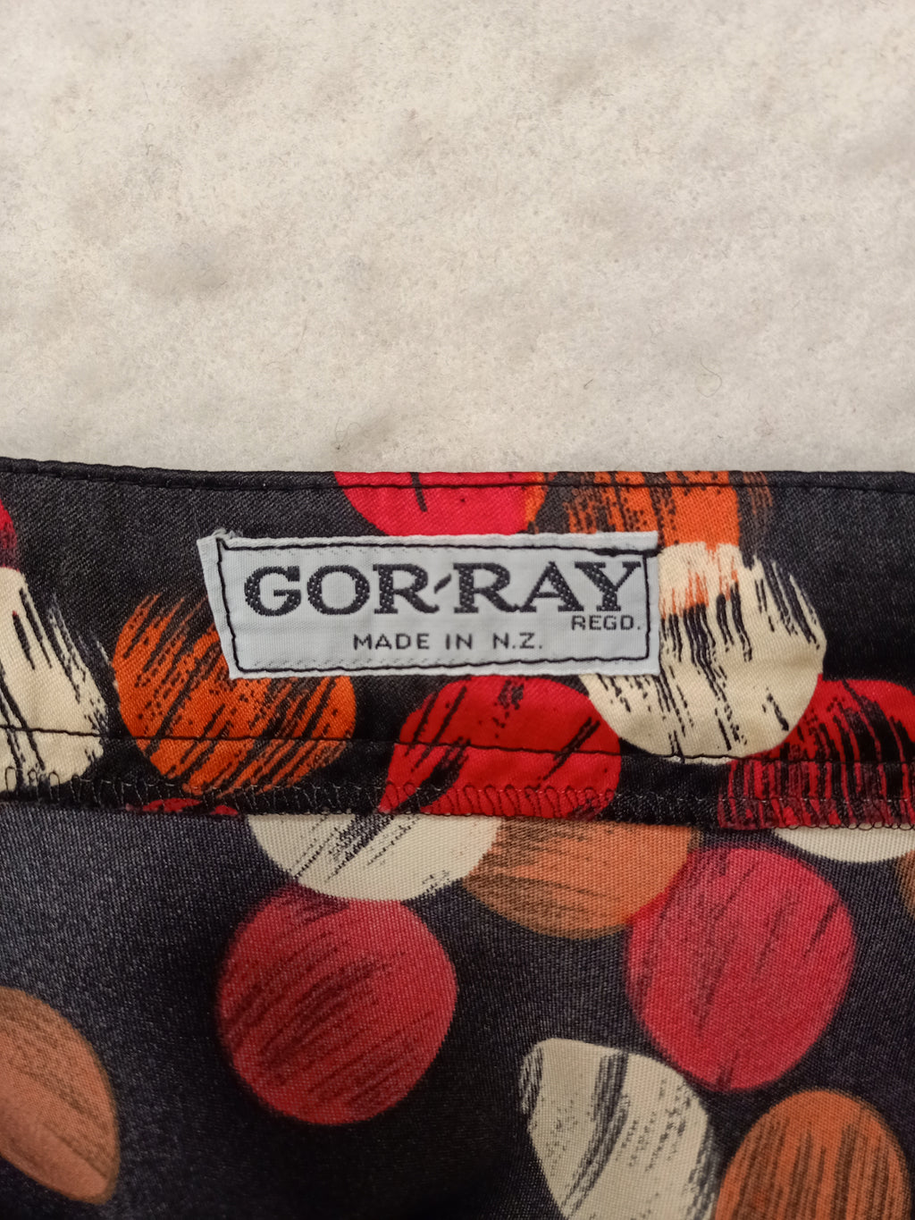 Vintage Gor-Ray Rego Spot Skirt
