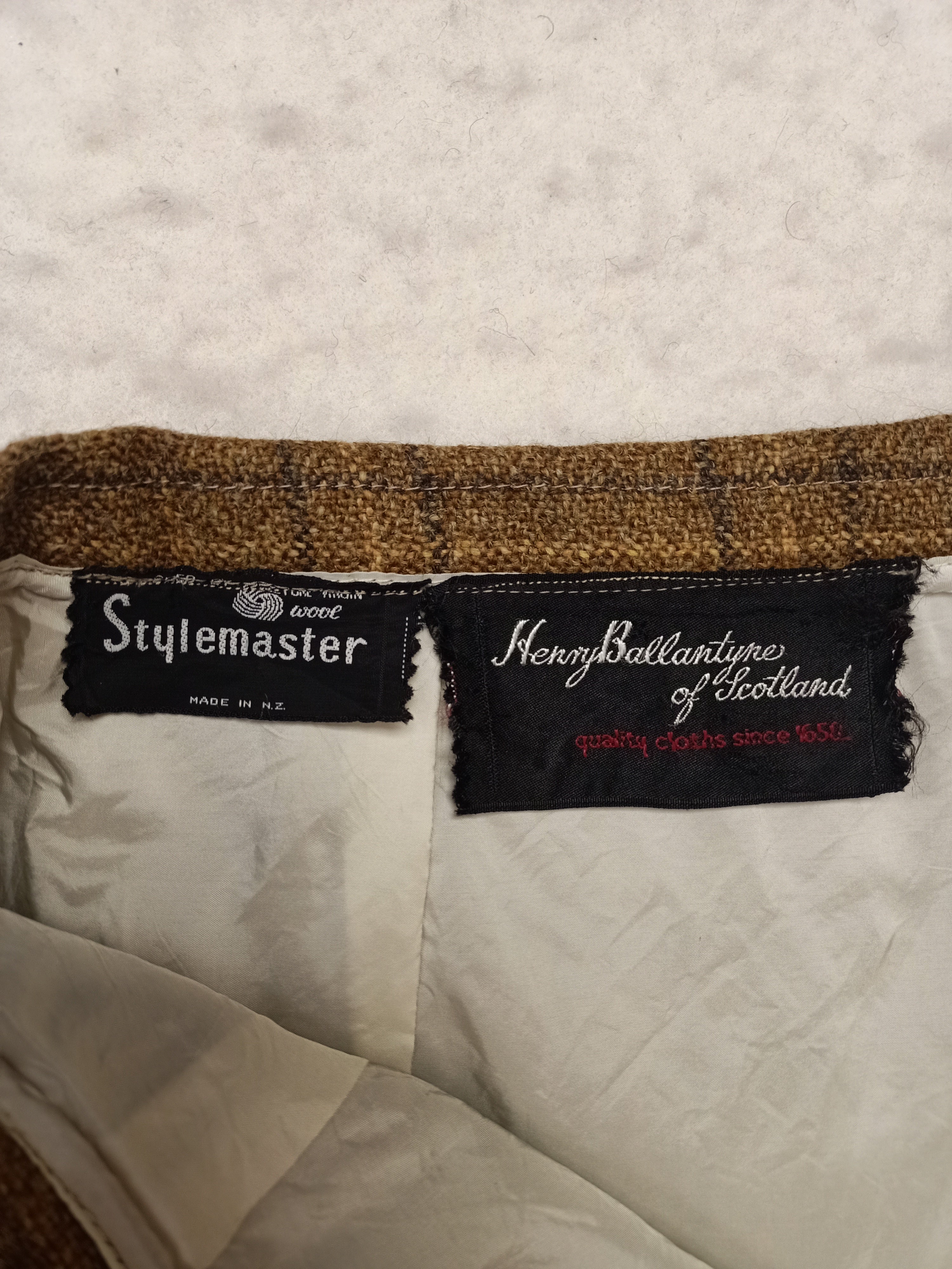 Vintage Stylemaster Scotland Wool Skirt