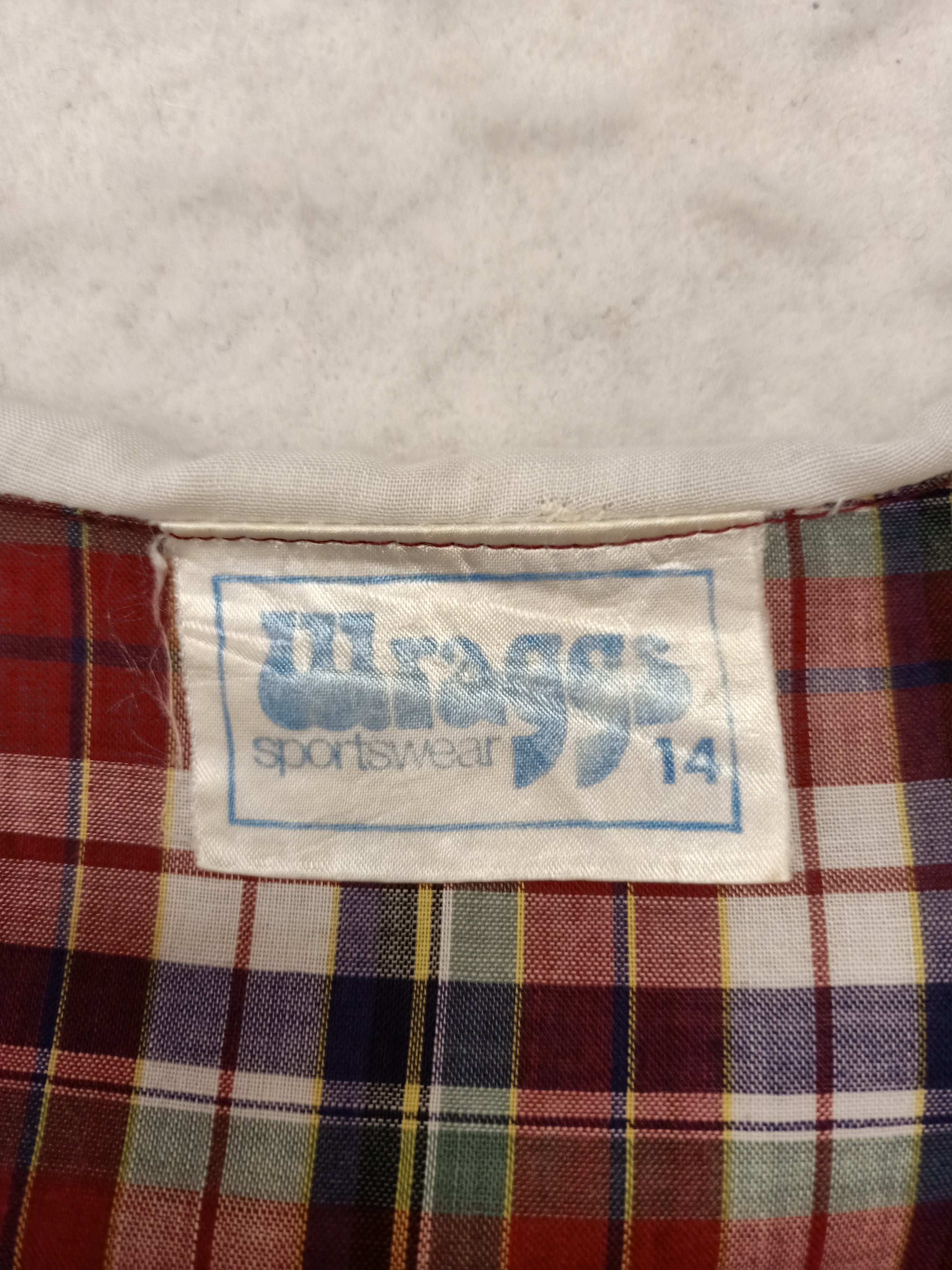 Vintage Wraggs Plaid Shirt