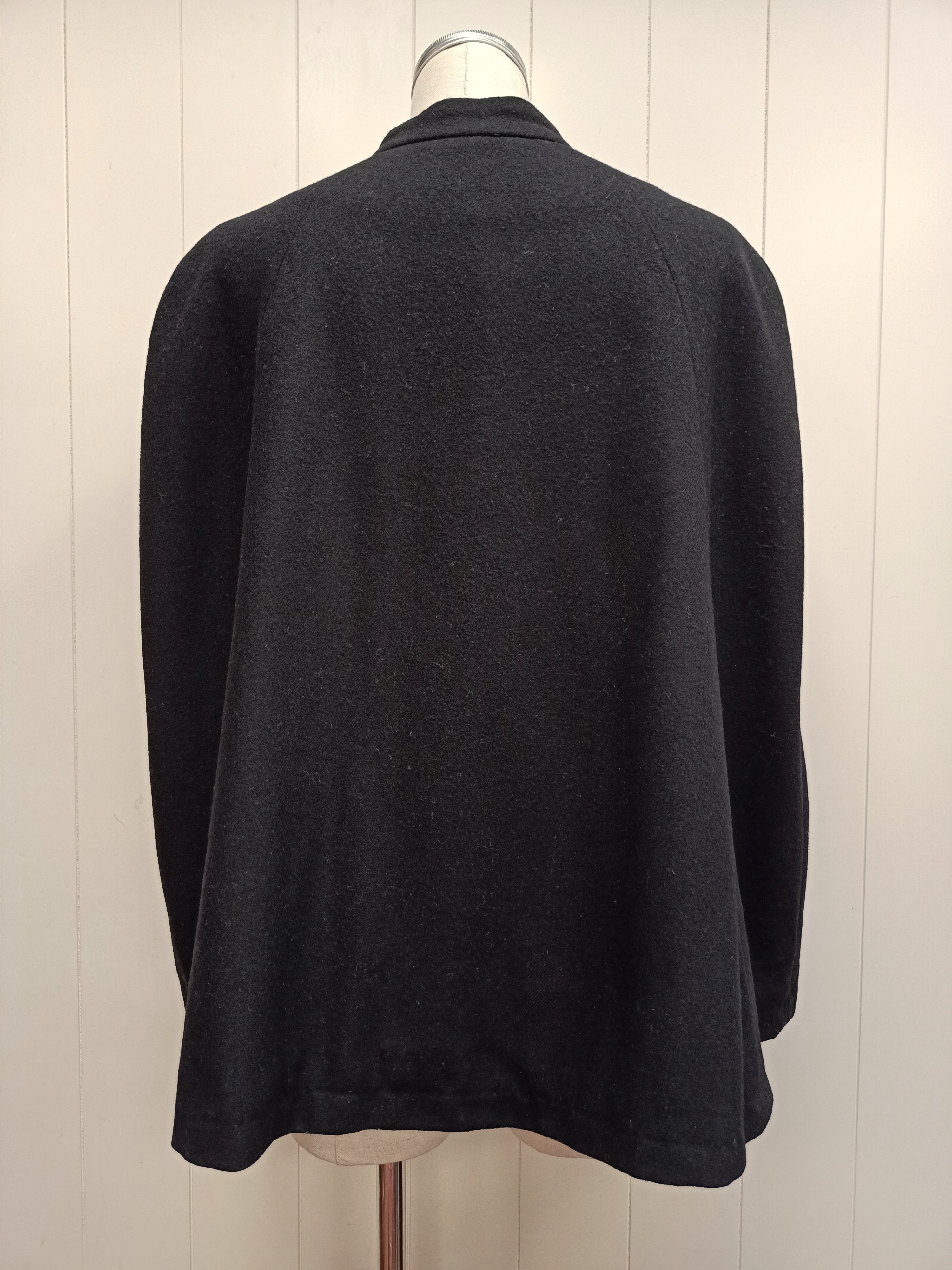 Suzanne Gregory Black Cape