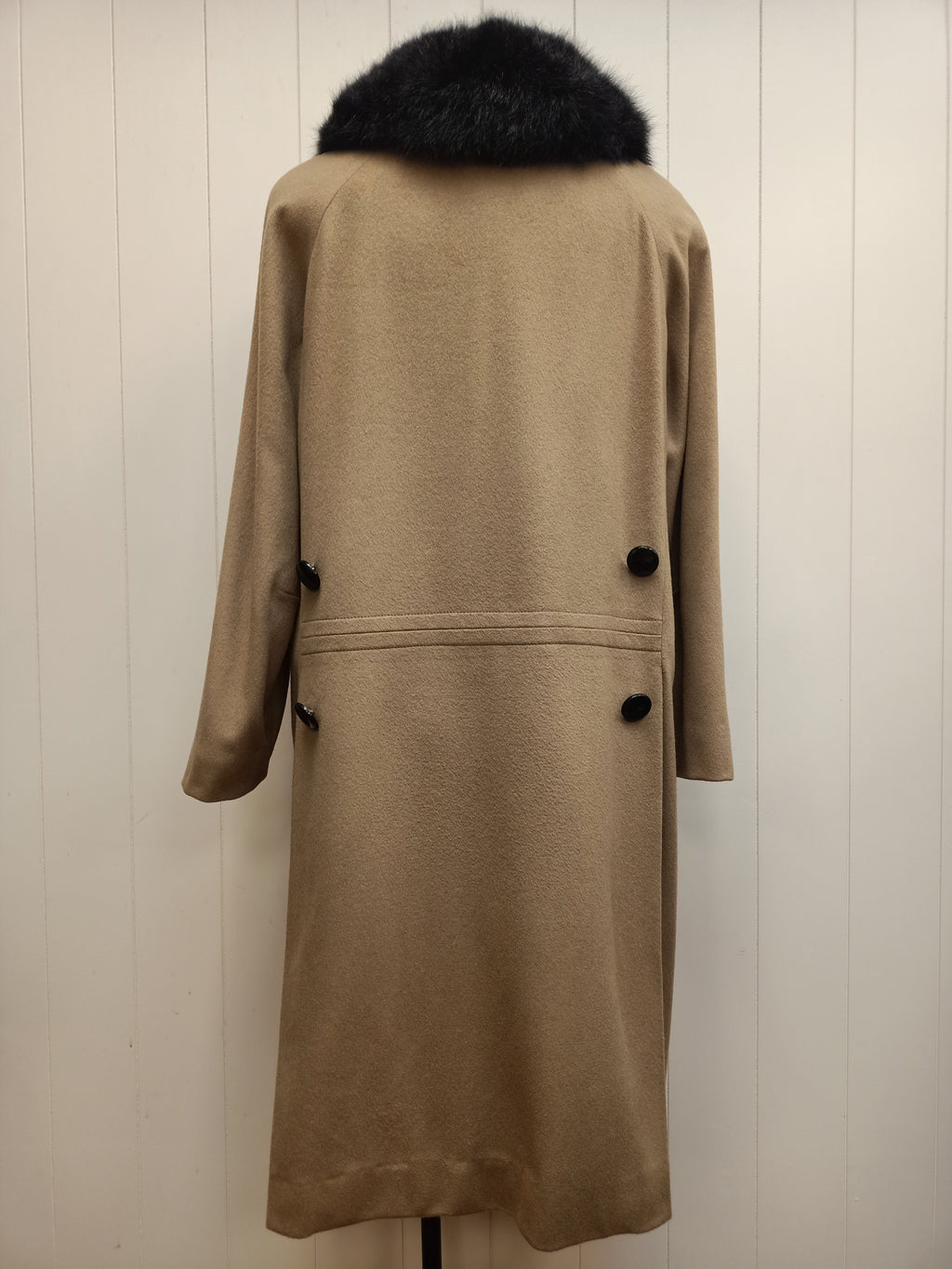 Vintage Debuteen Fur Collar Coat