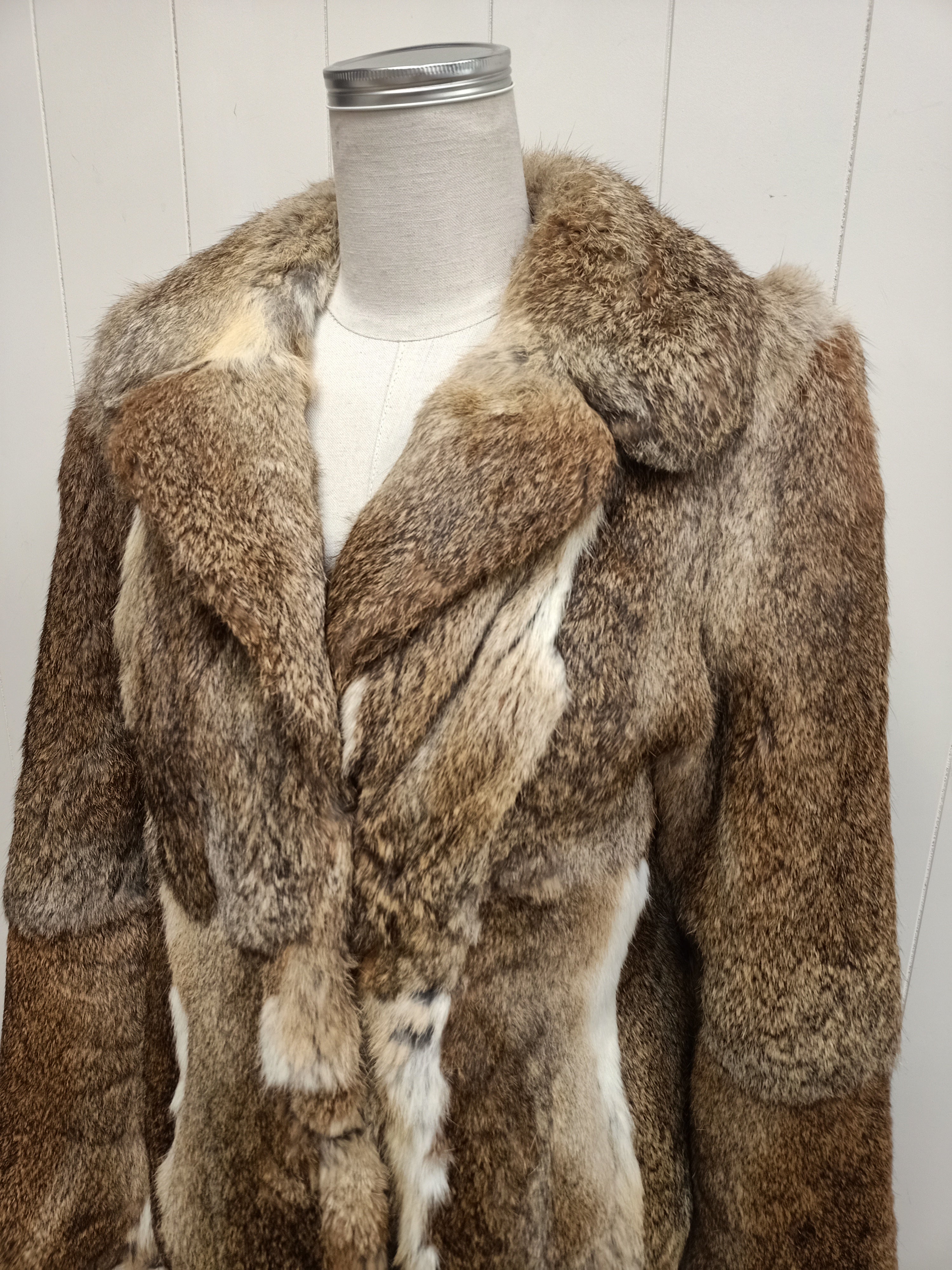 Vintage Rabbit Fur Jacket
