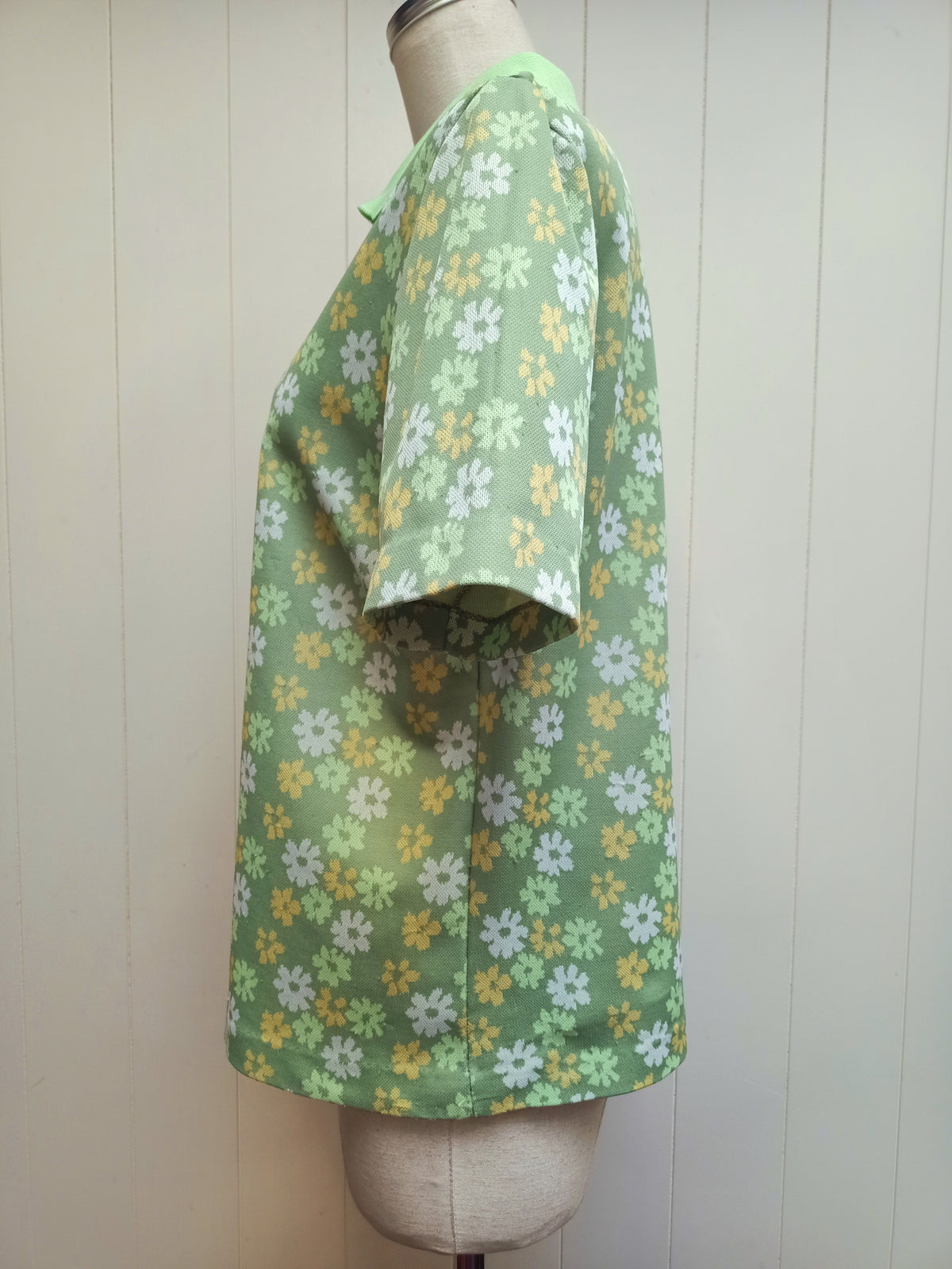 Vintage Silverdale Floral Polo Shirt