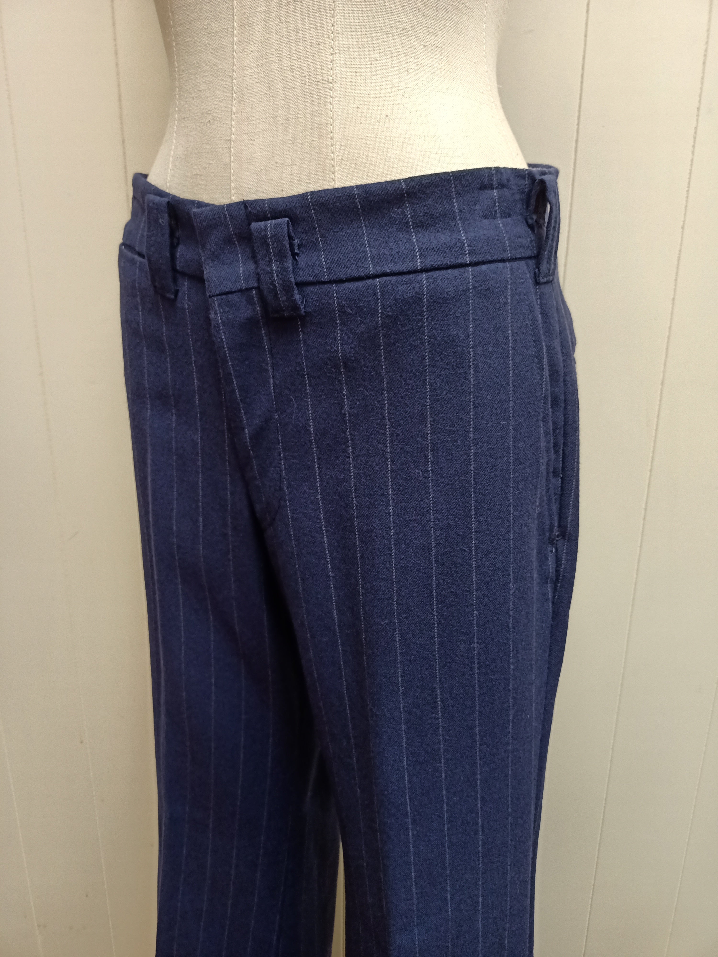Vintage Mens Don Marcus Pinstripe Pants