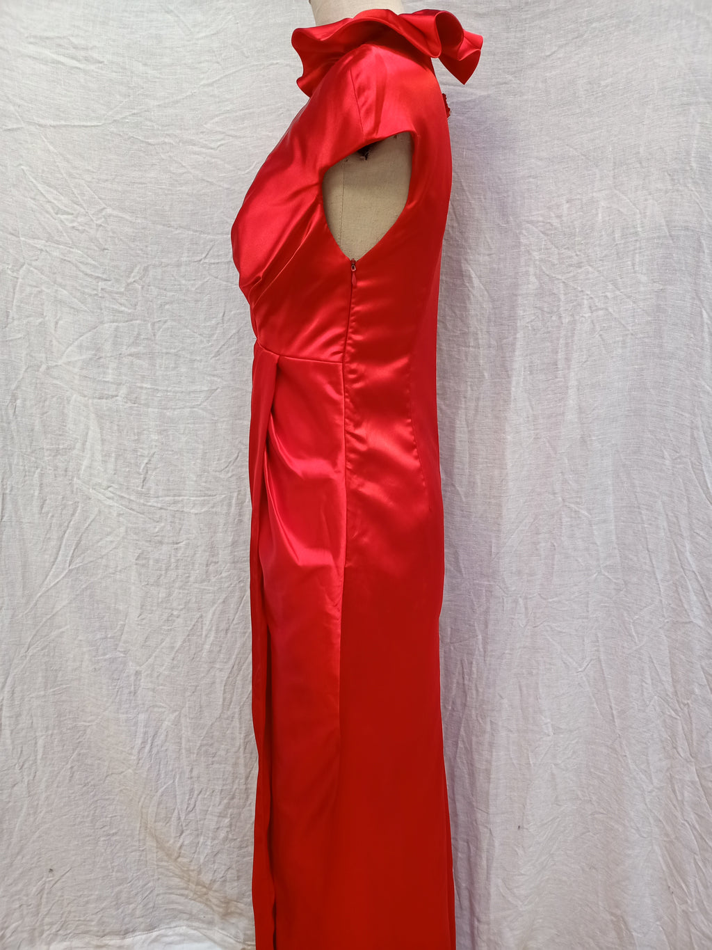 Maxi Satin Ball Dress