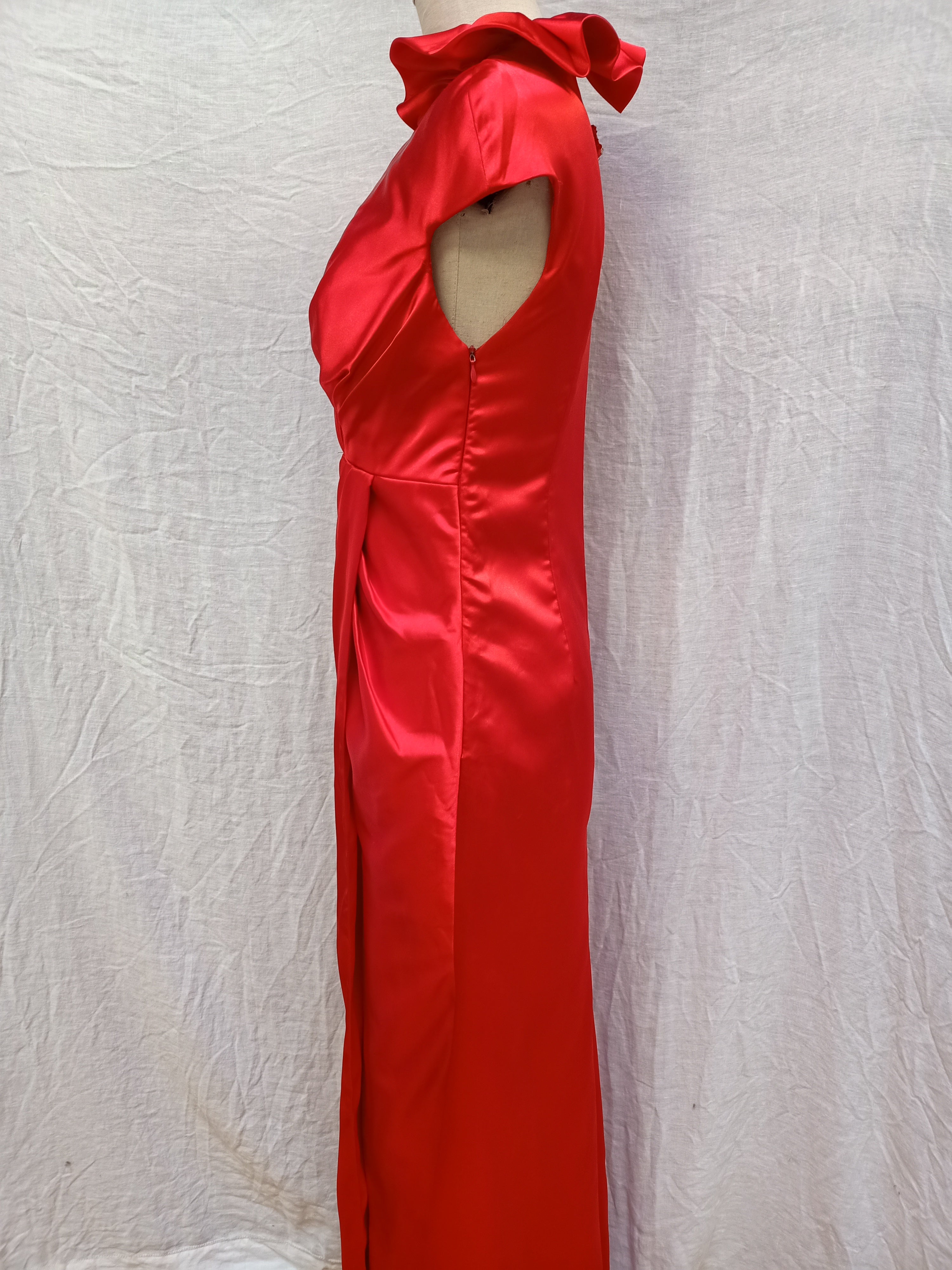 Maxi Satin Ball Dress