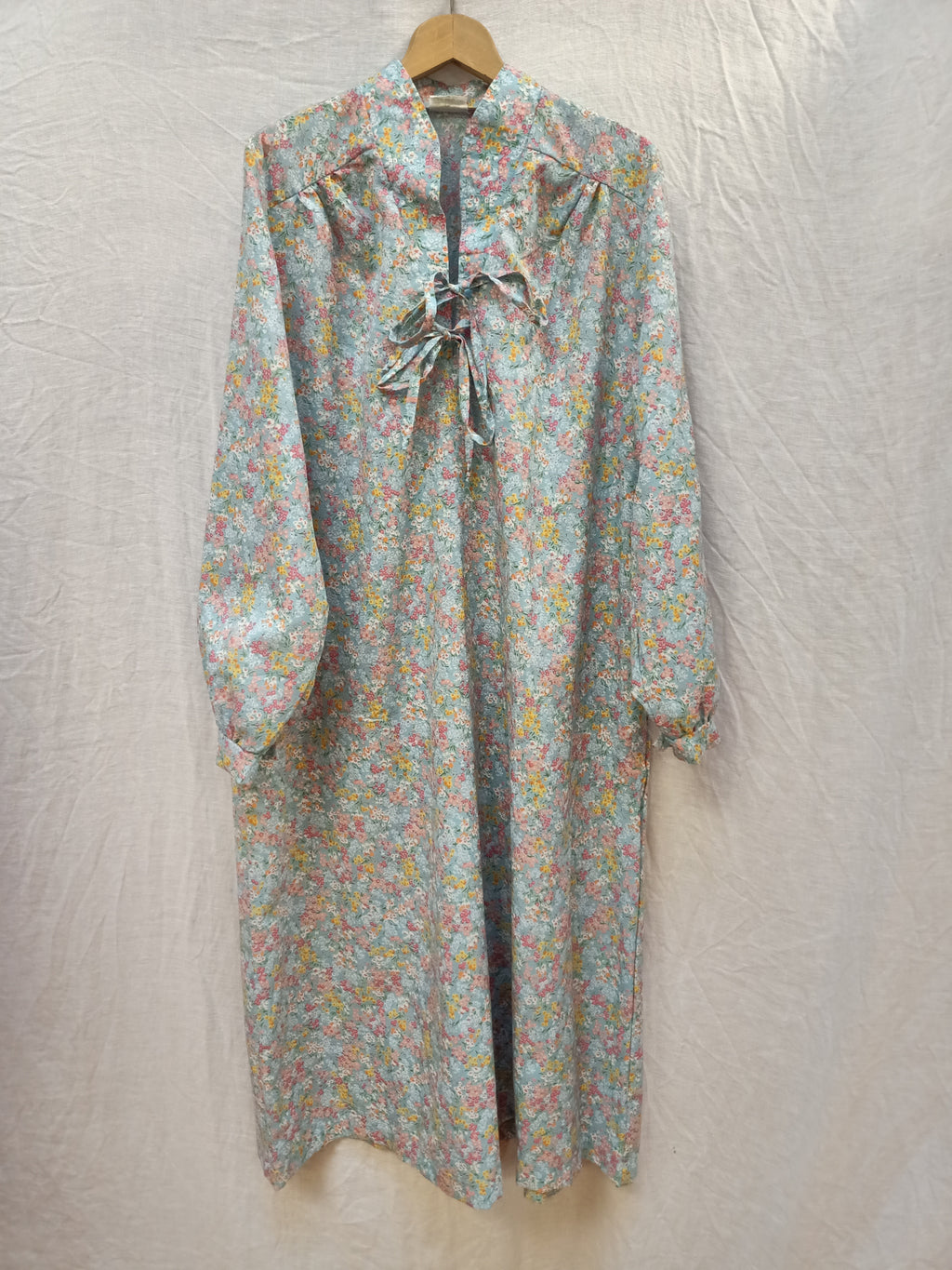 Vintage Floral A-Line Dress