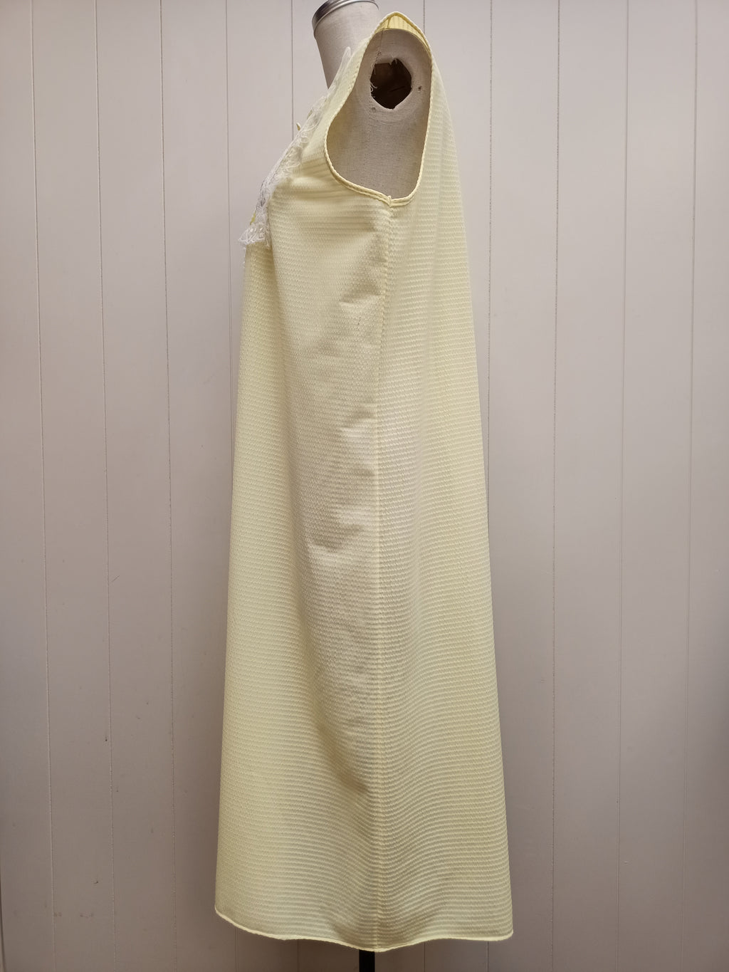 Vintage Yellow Striped Nightie