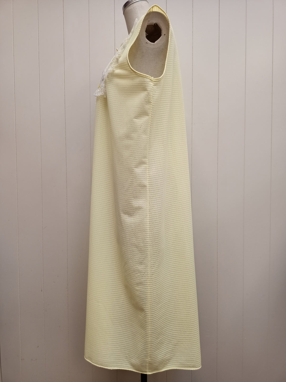 Vintage Yellow Striped Nightie
