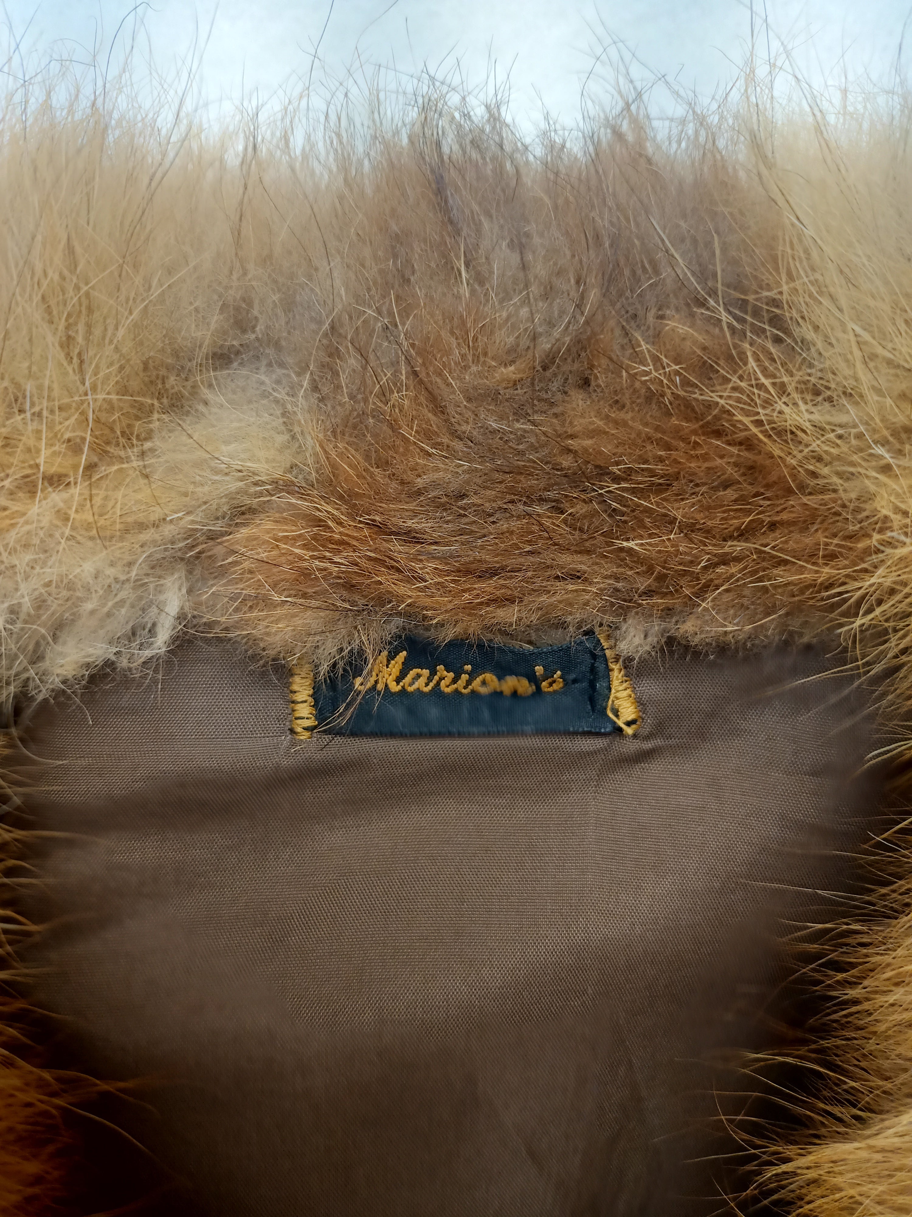Vintage Fur & Suede Jacket