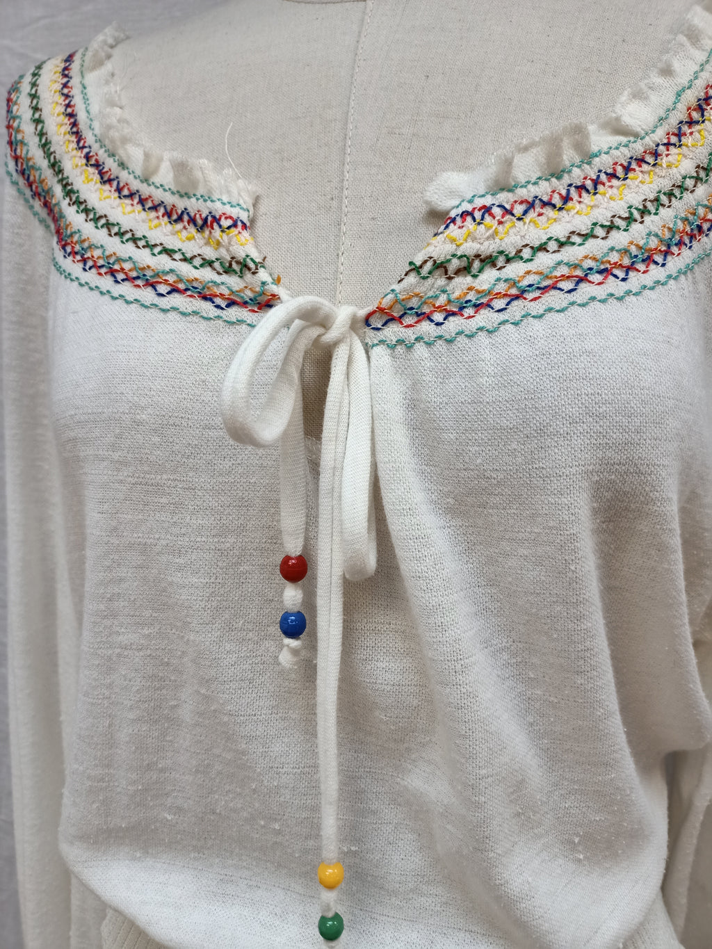 Vintage Black Jack Peasant Shirt