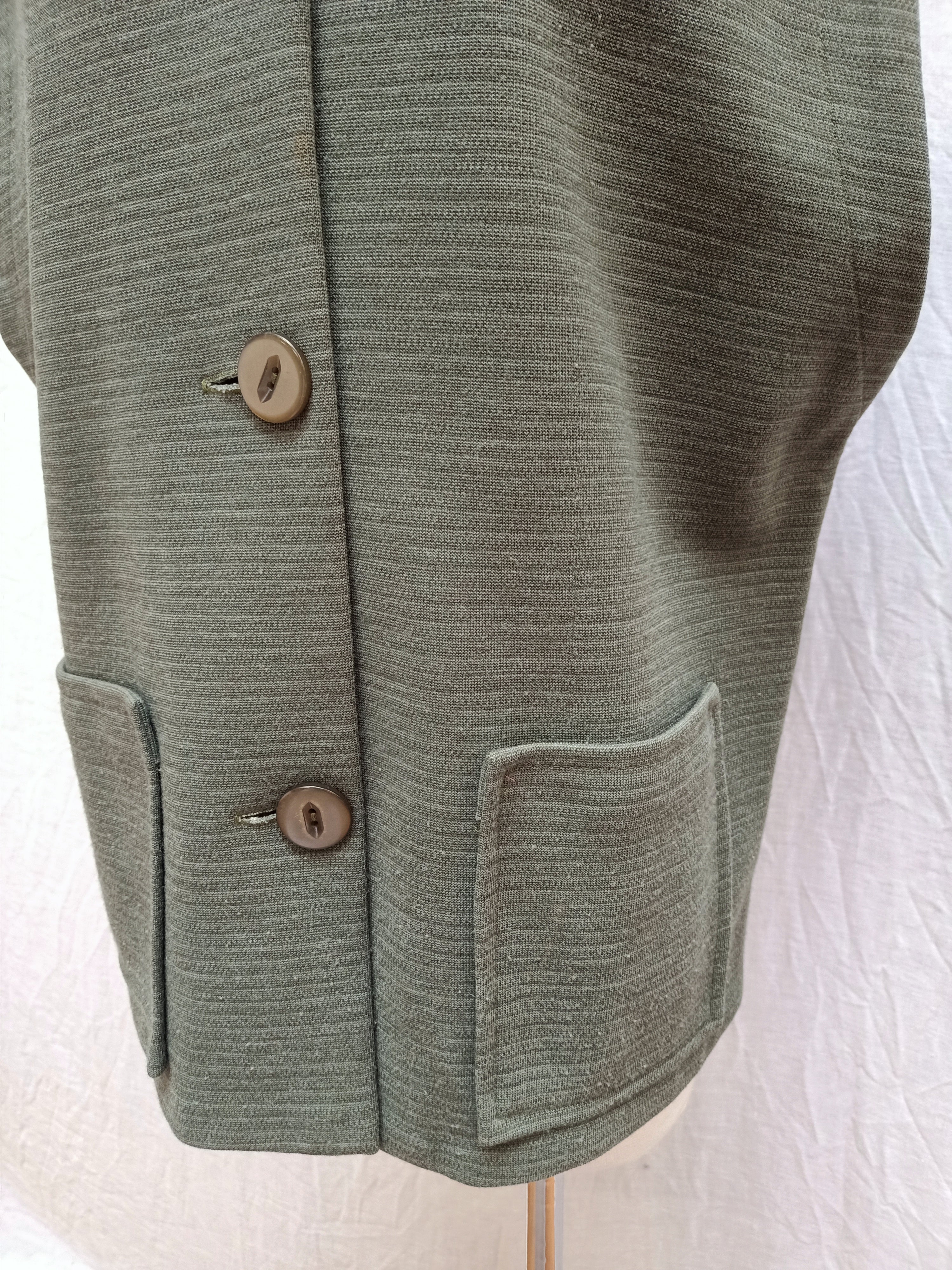 Vintage Green Marle Vest