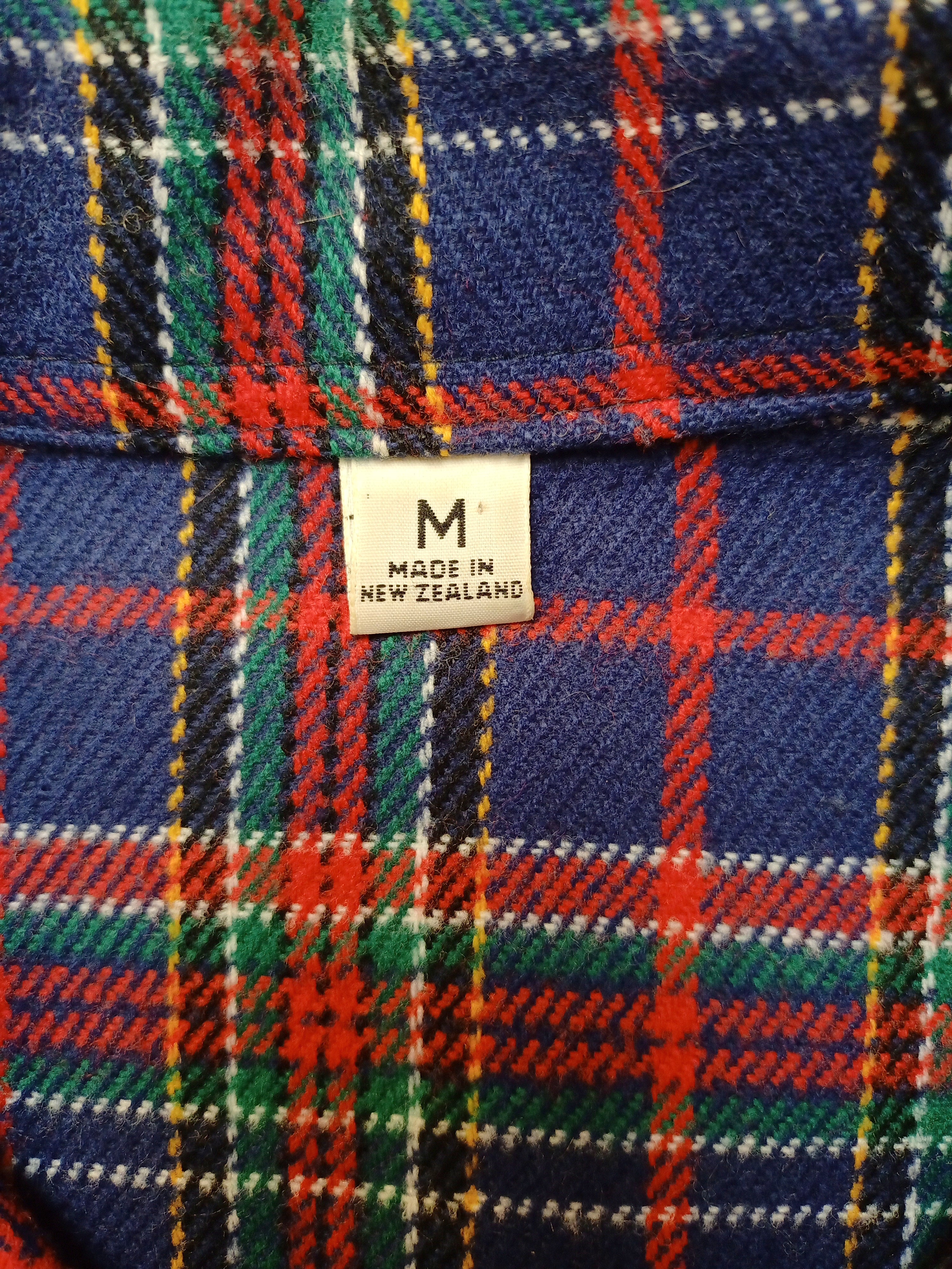 Vintage Checkered Over Jacket