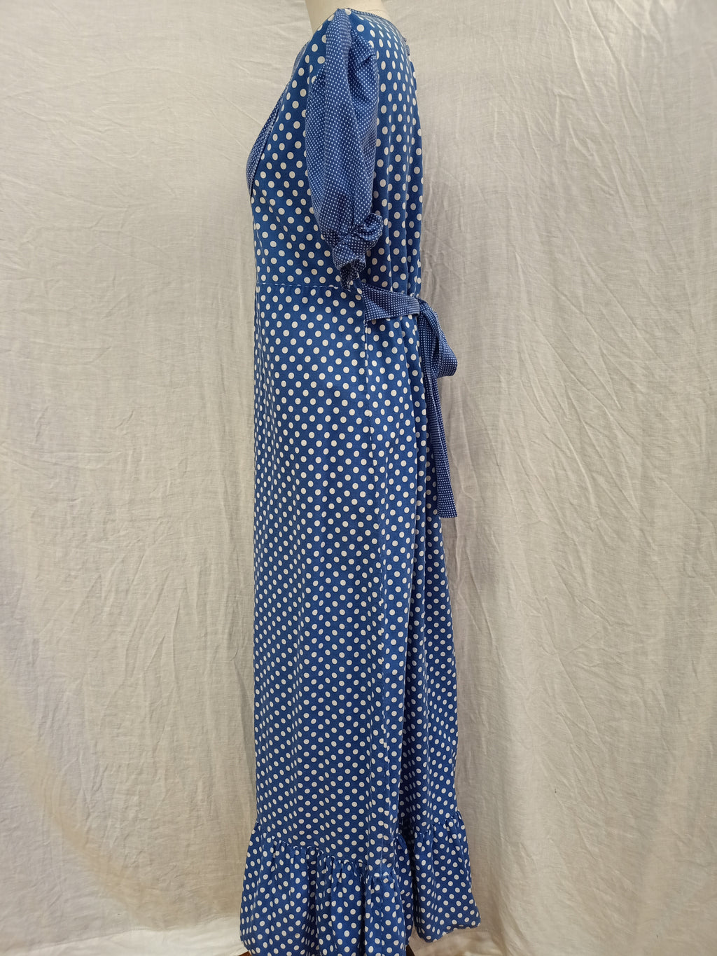 Vintage Blue Prairie Dress