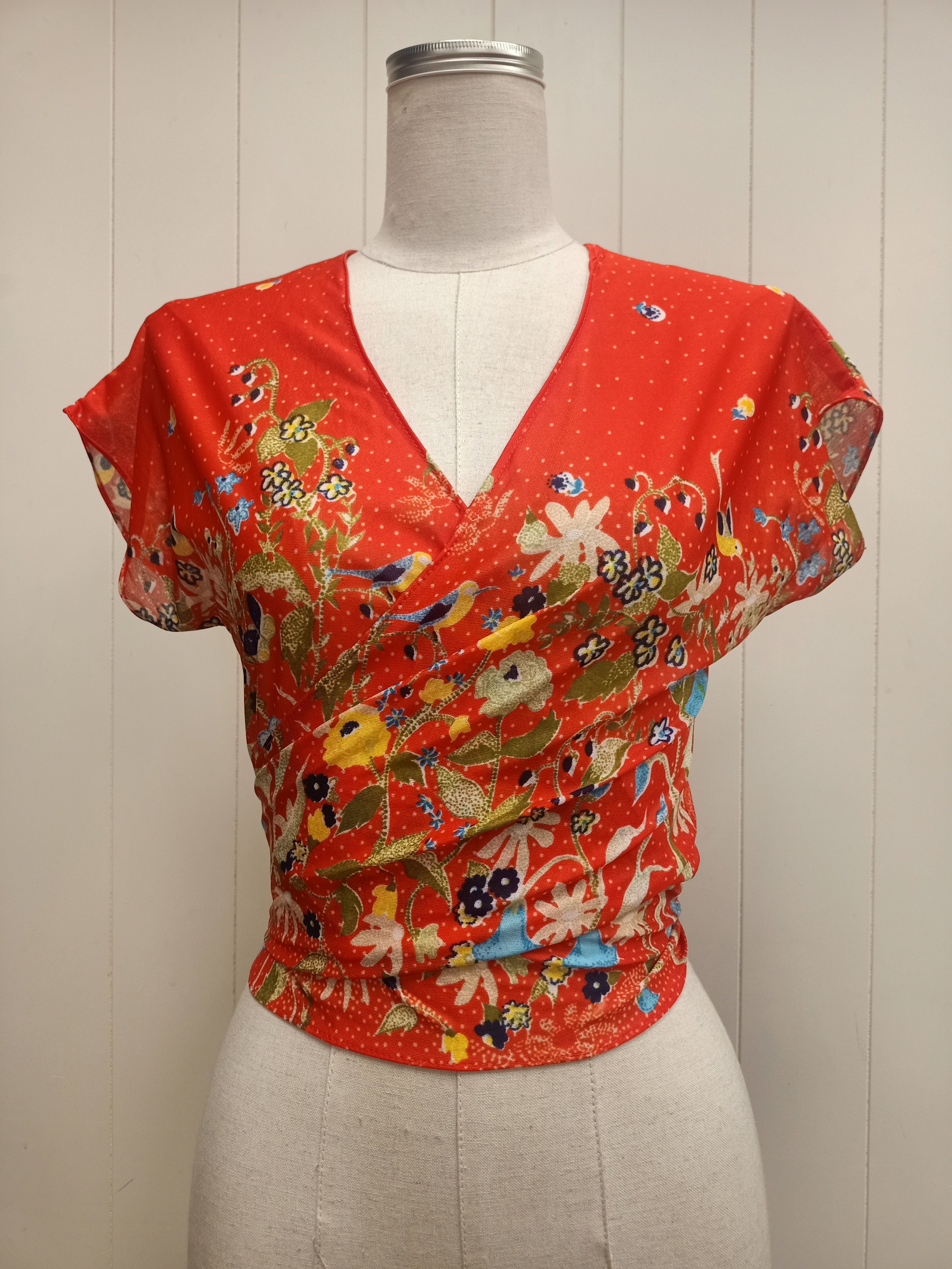 Vintage Joseph Ribkoff Wrap Shirt