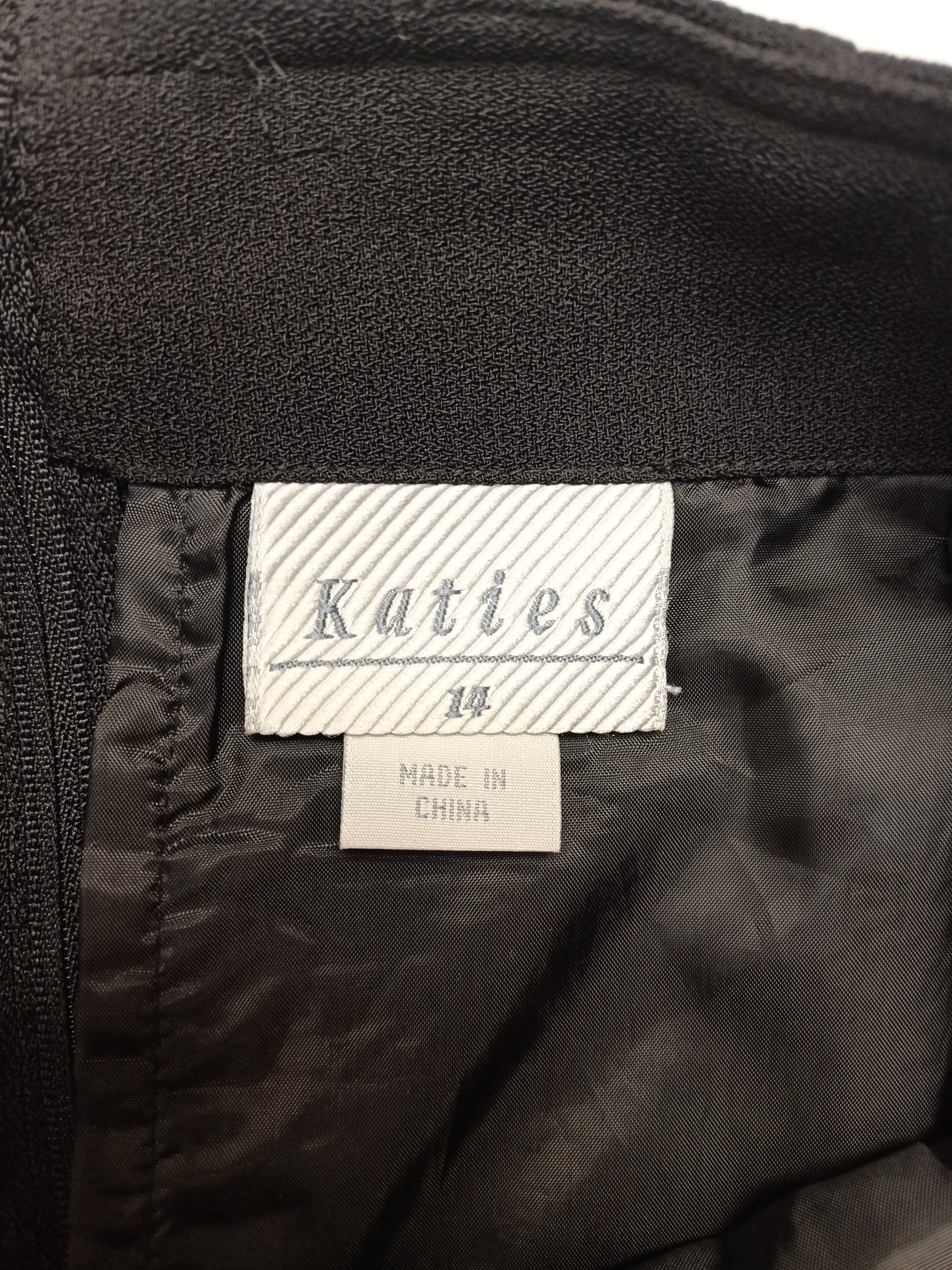 Vintage Katies Black Skirt