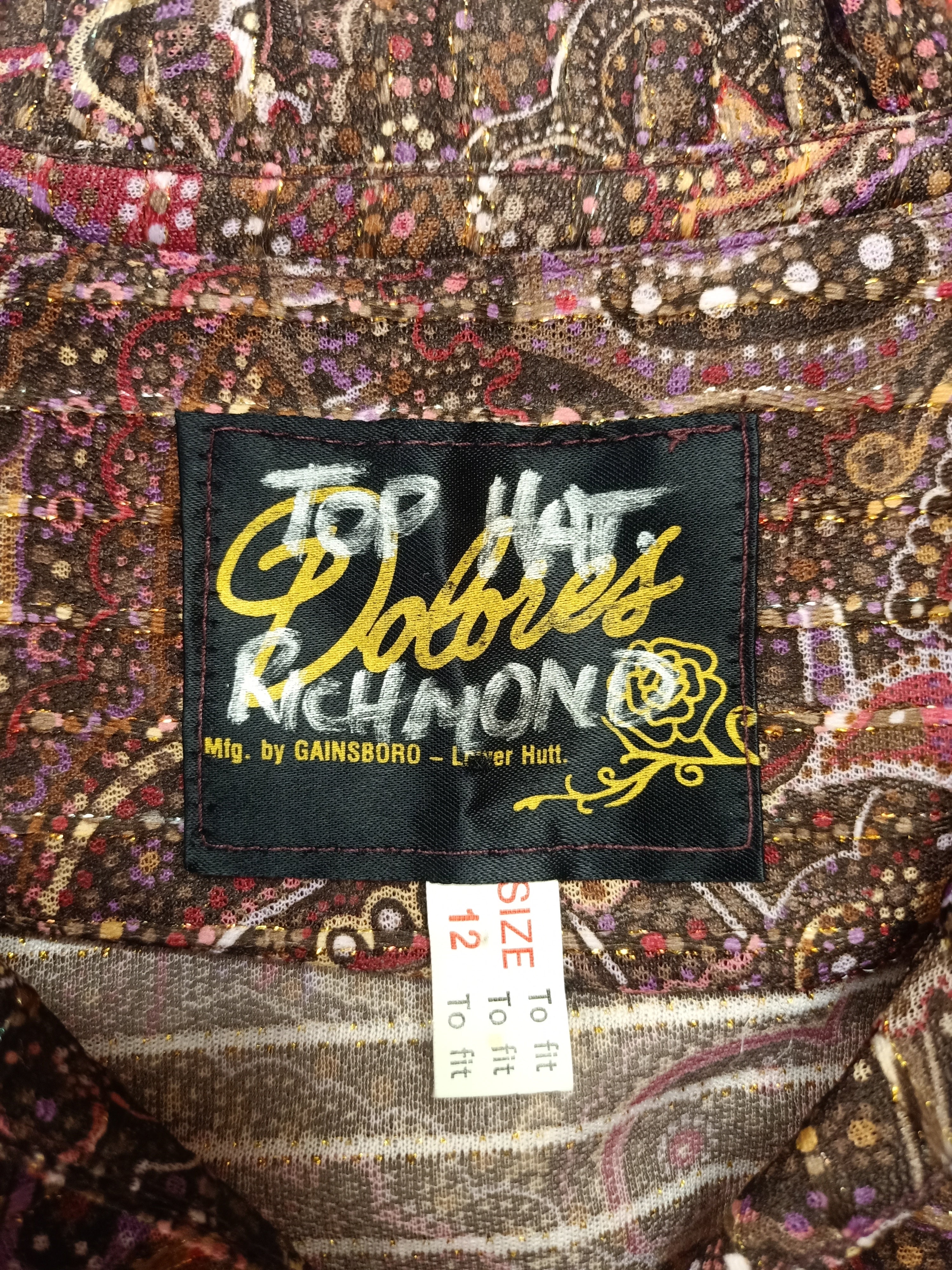 Vintage Dolores Paisley Dress