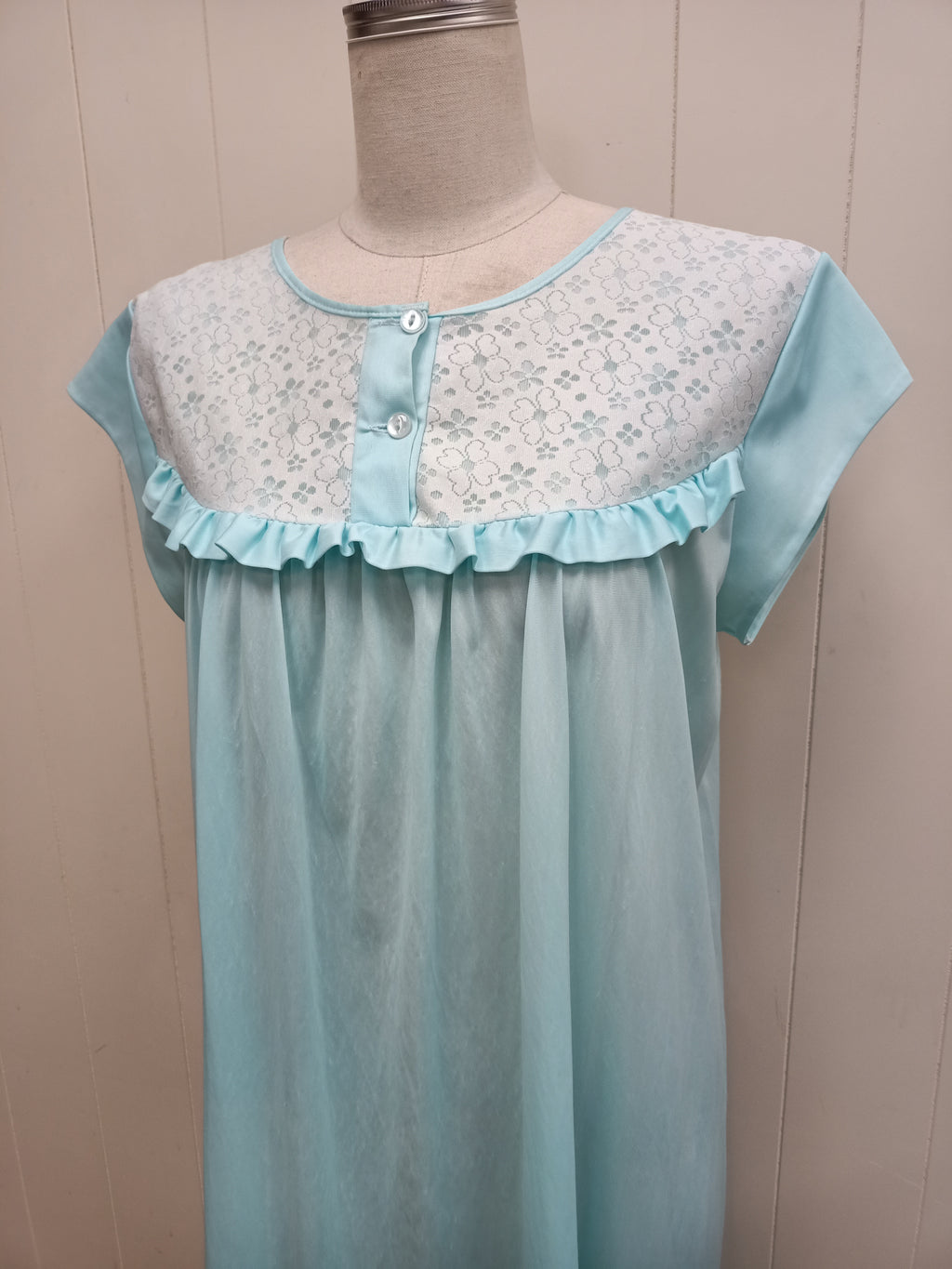 Vintage Pale Blue Nightie