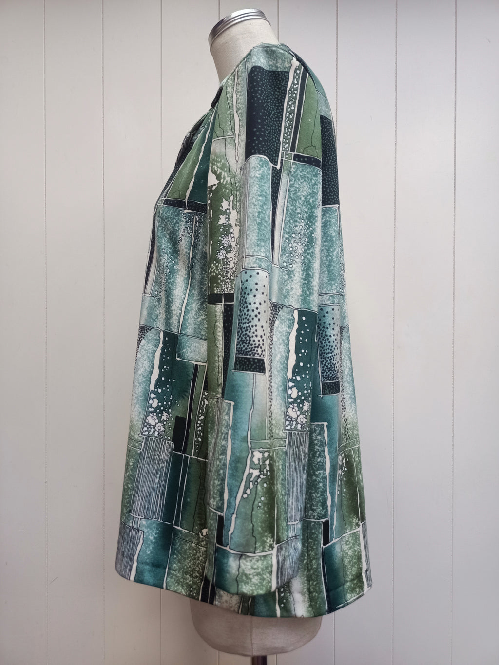 Vintage Lady Lichfield Abstract Rectangle Shirt