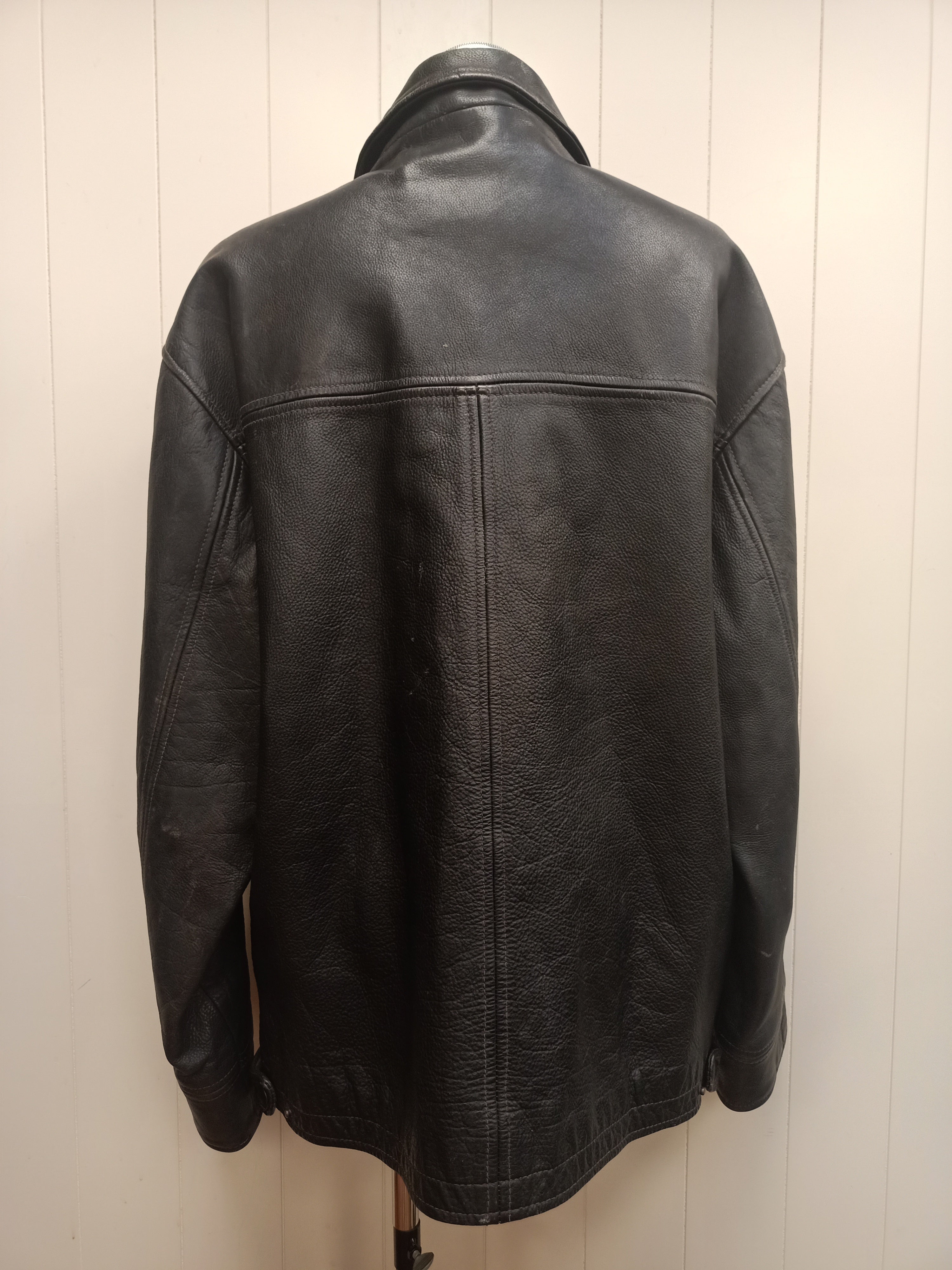 Politix Mens Leather Jacket