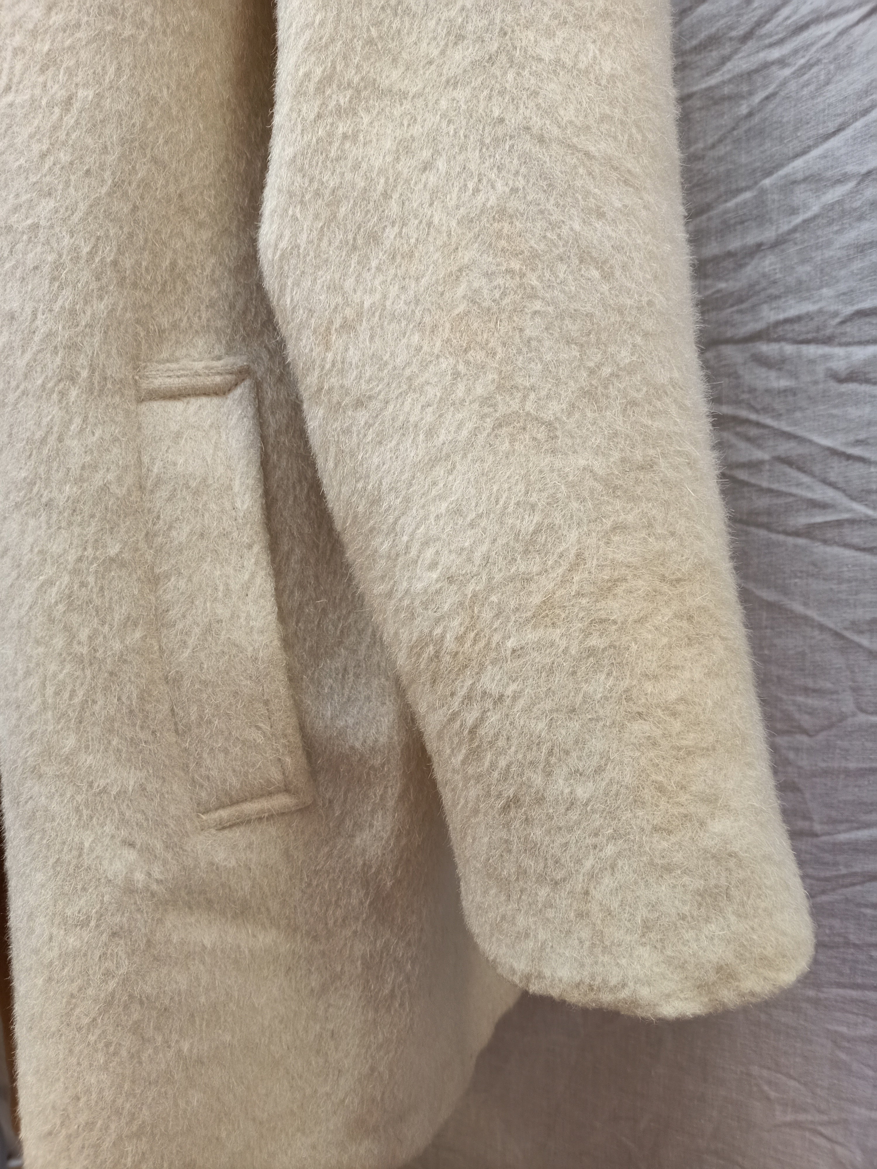 Vintage Wool and Mohair Coat