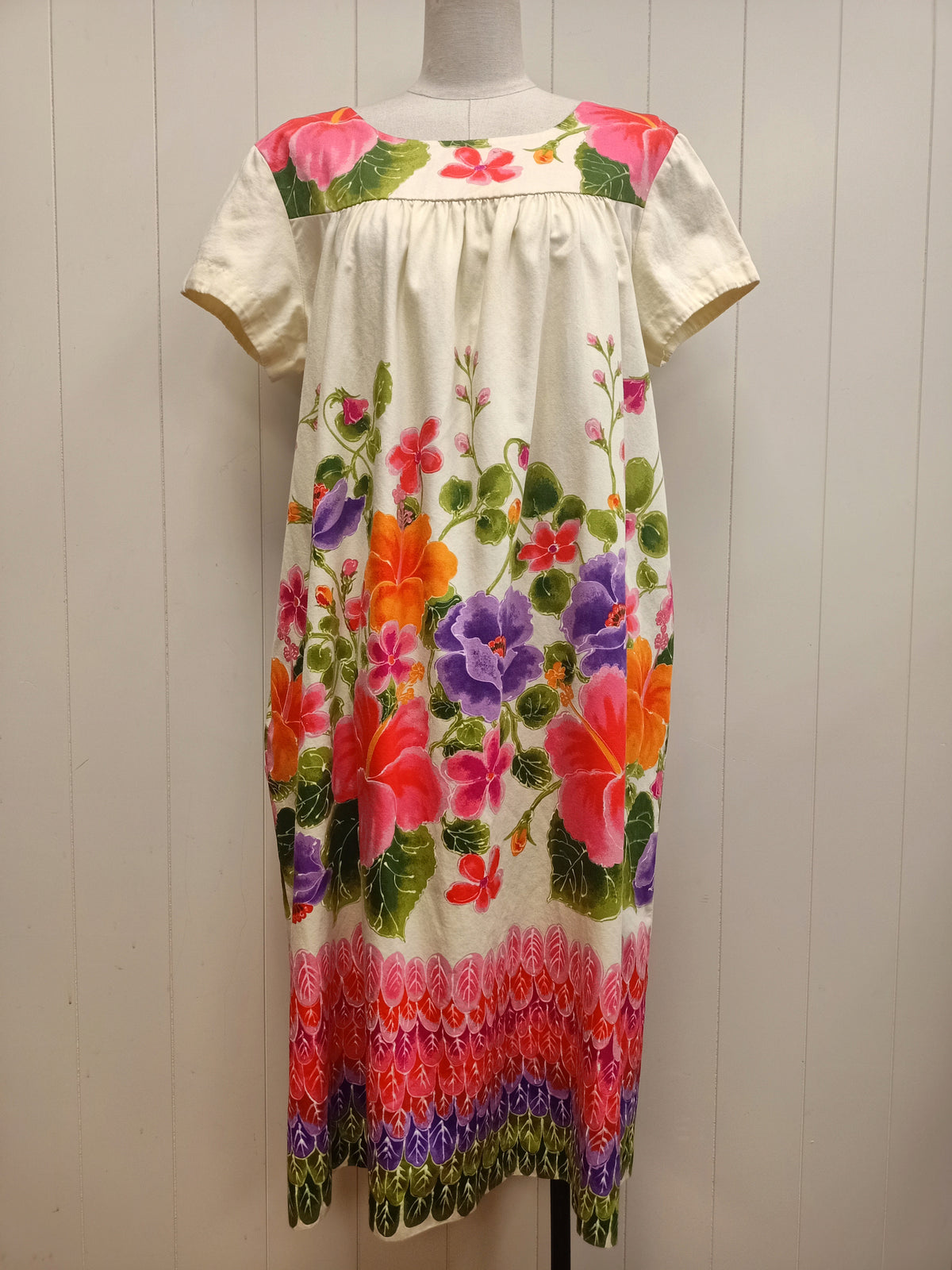 Vintage Ui-Maikai Floral Dress