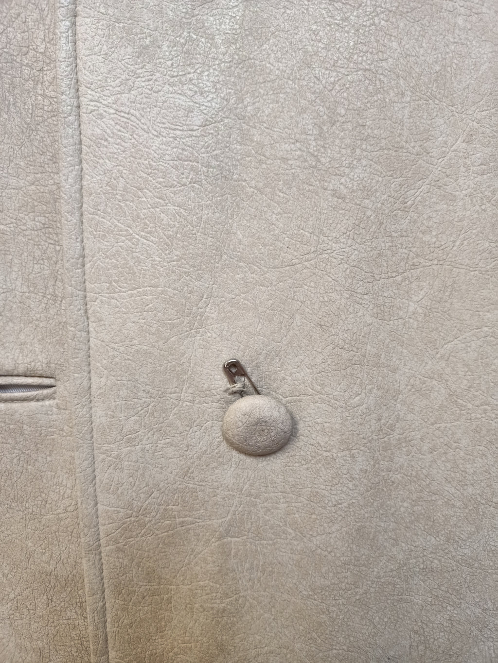 Vintage Faux Leather Coat